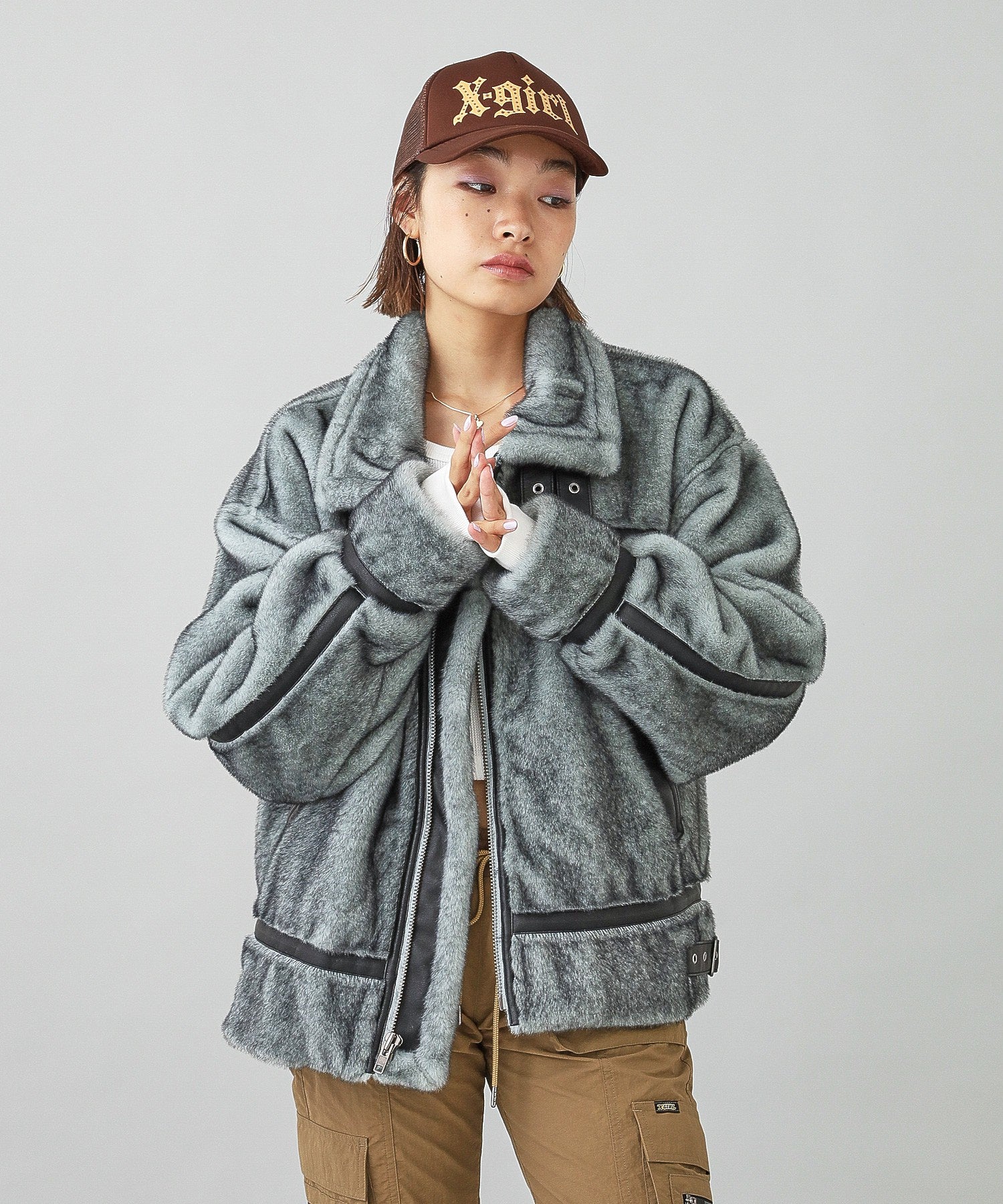 B3 FAUX FUR JACKET