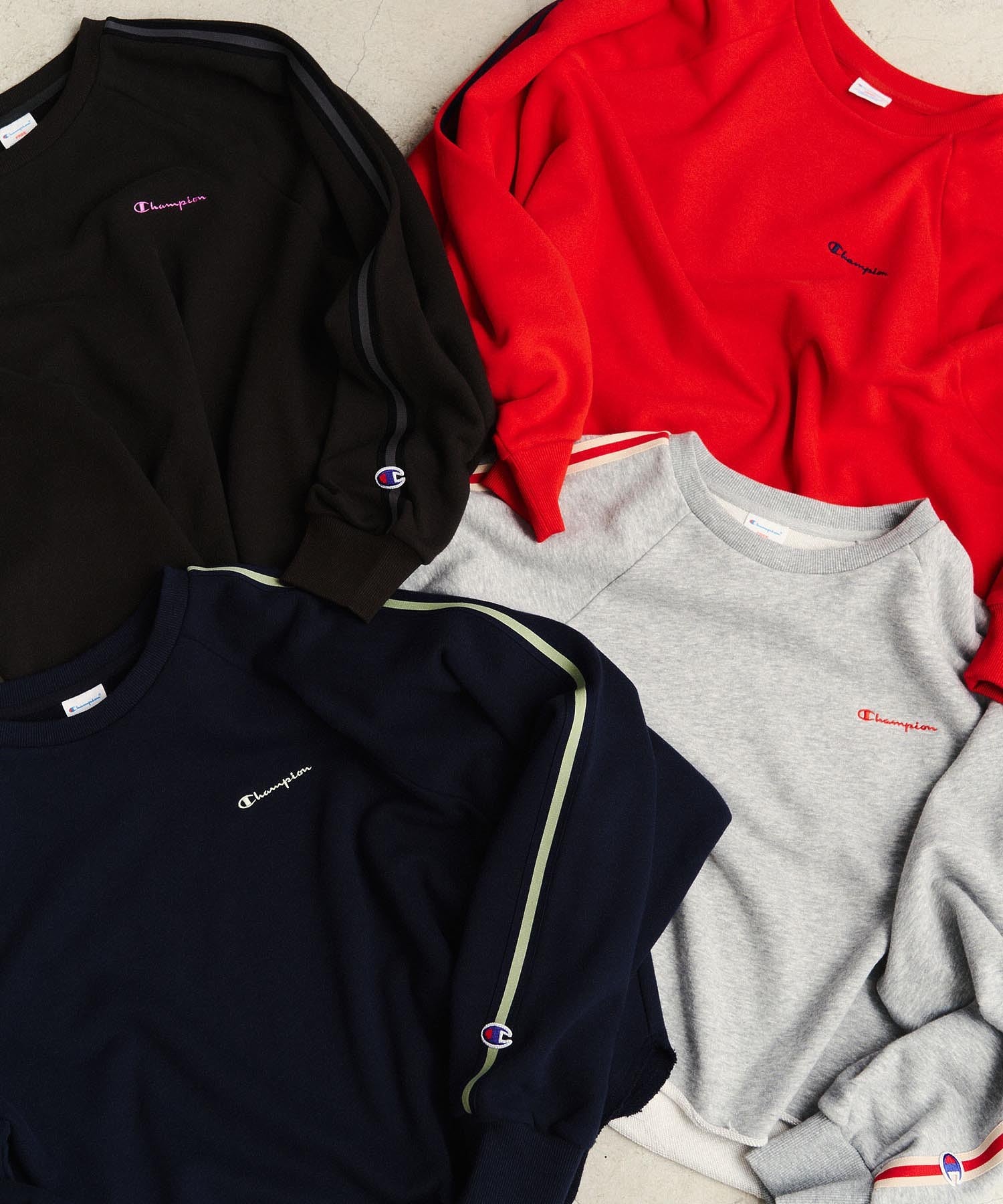 【Champion別注】SIDE LINE SWEAT