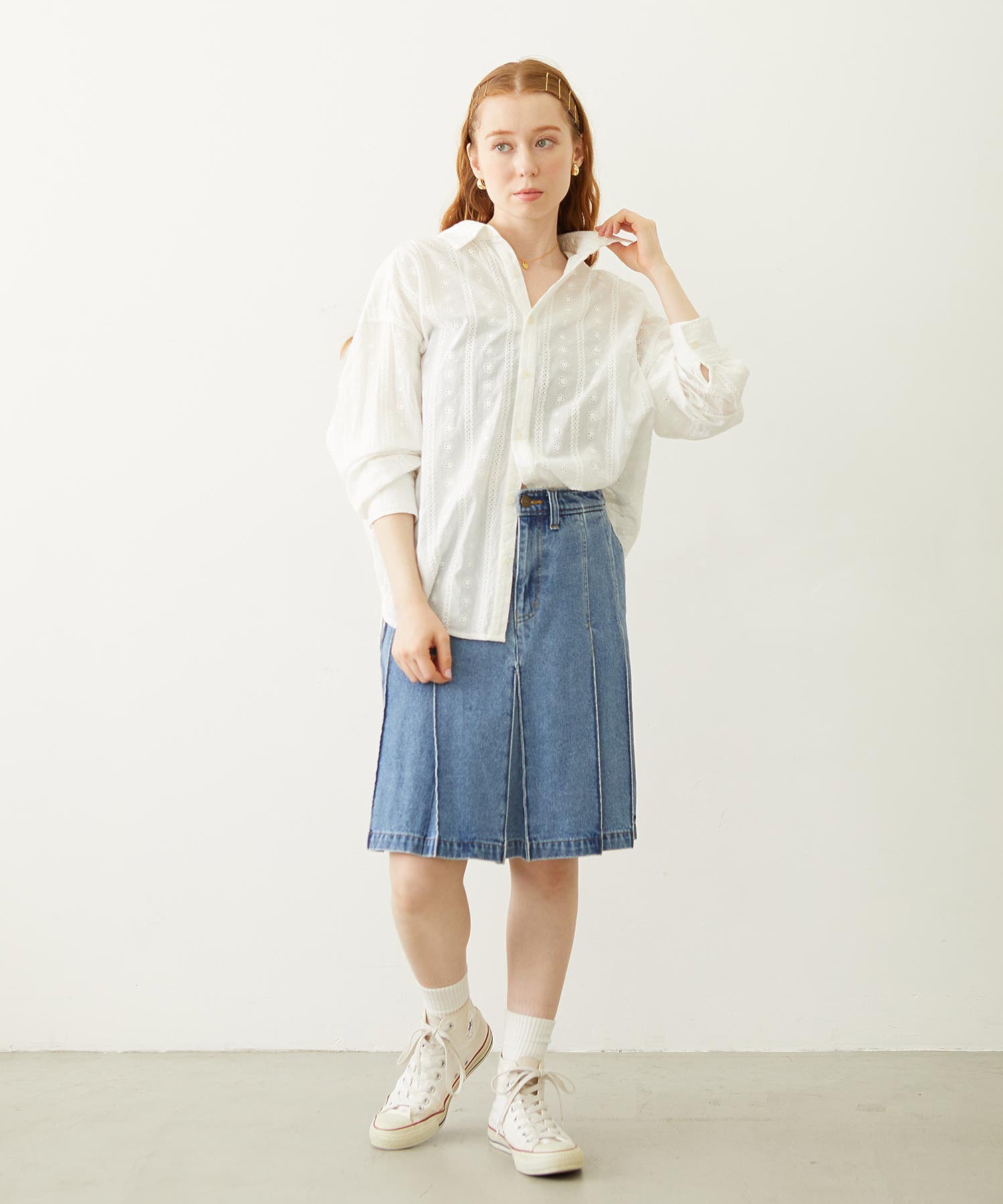 2WAY OVERSIZED SHIRT