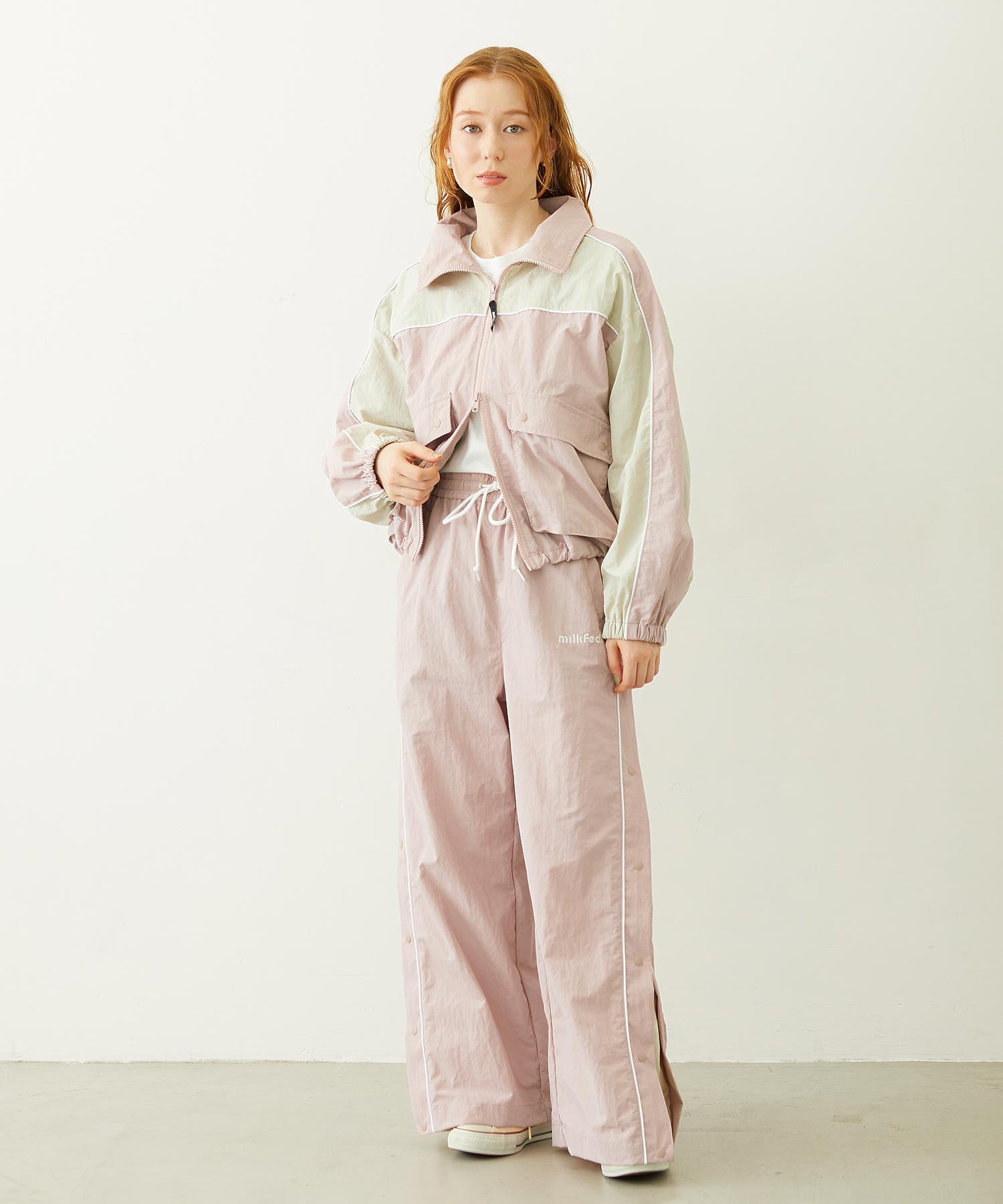 CUTOUT LOGO TRACK PANTS