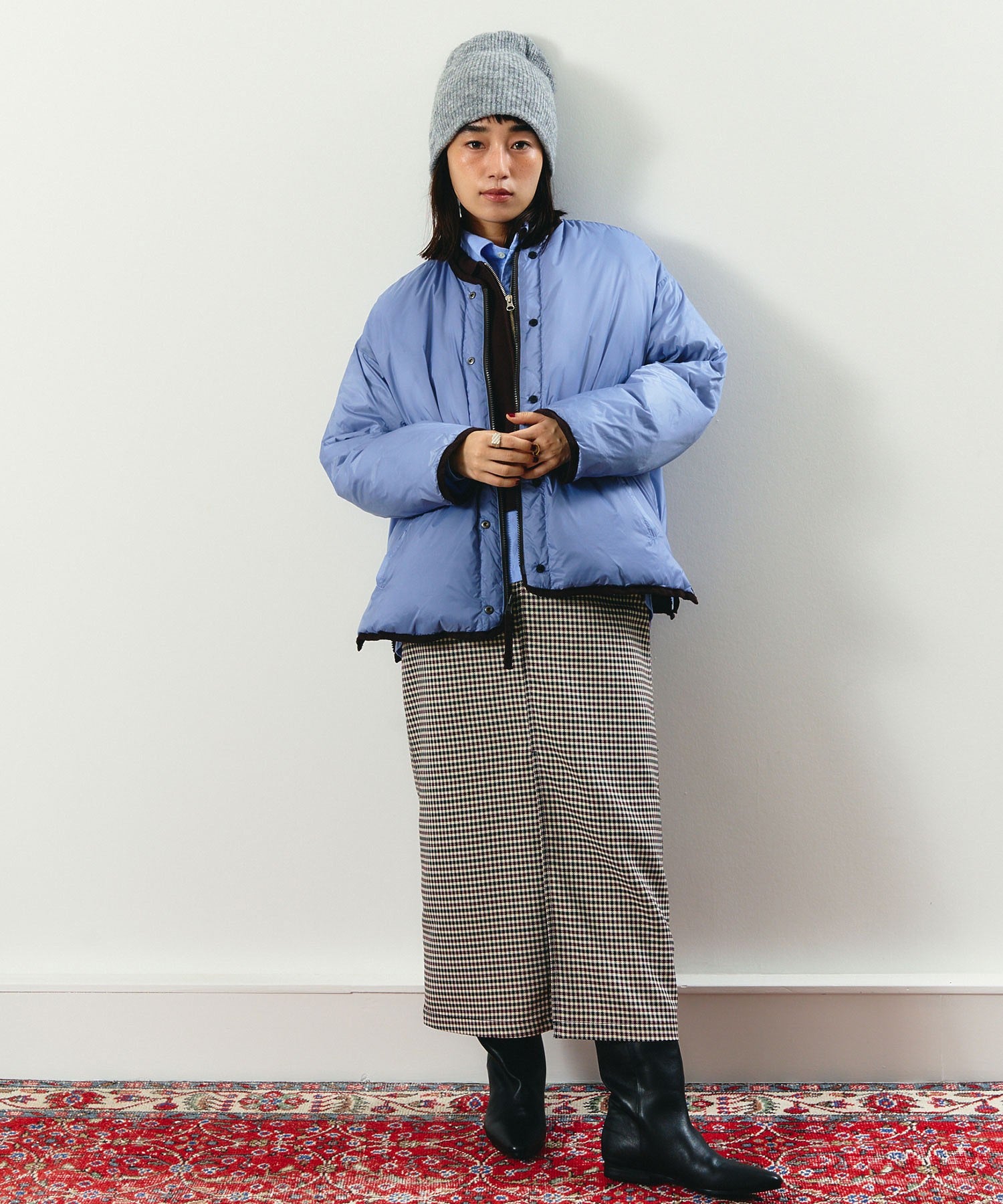 【ROSE BUD別注】TAION/REVERSIBLE DOWN JKT