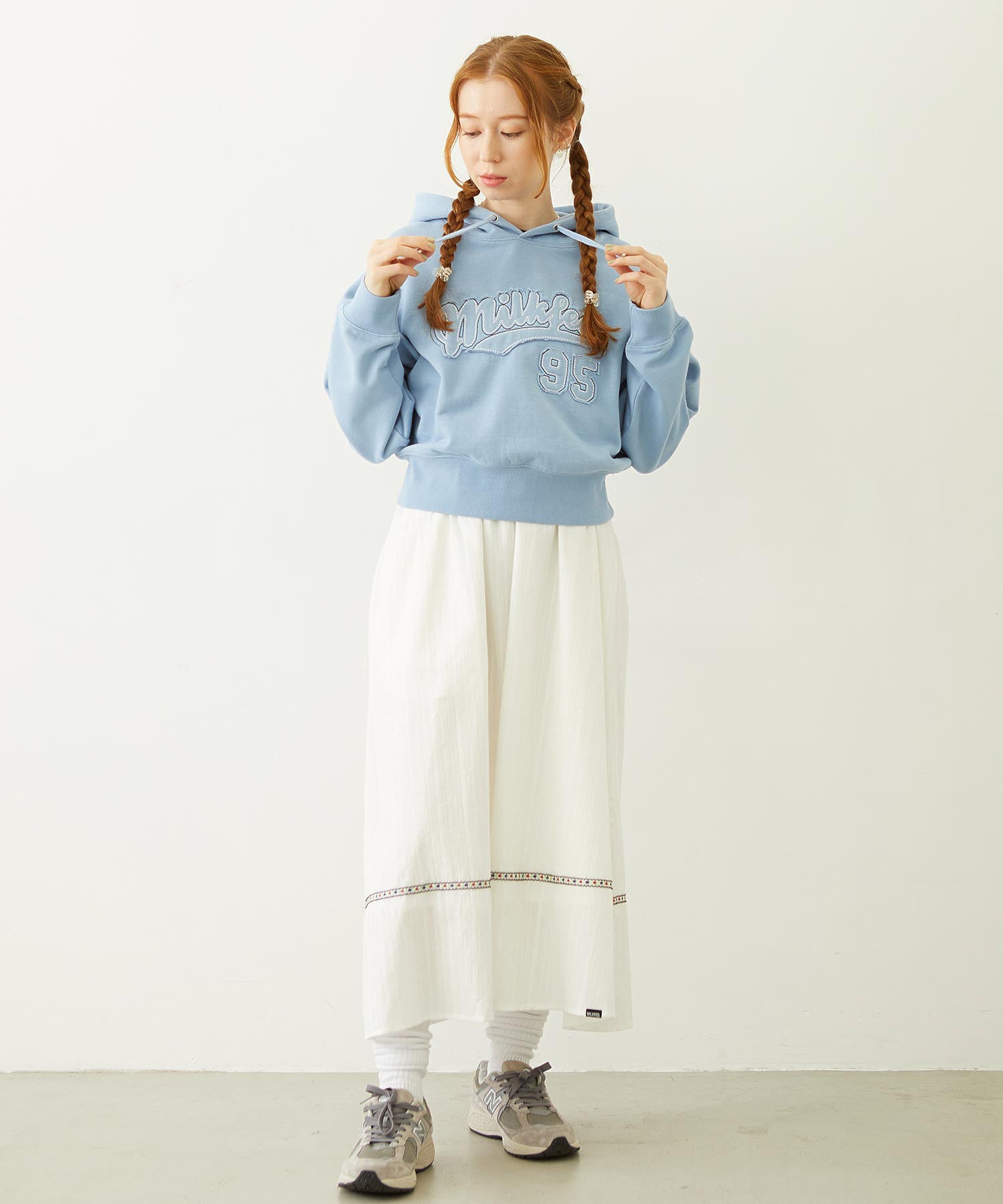 TYROLEAN TAPE CAMI DRESS