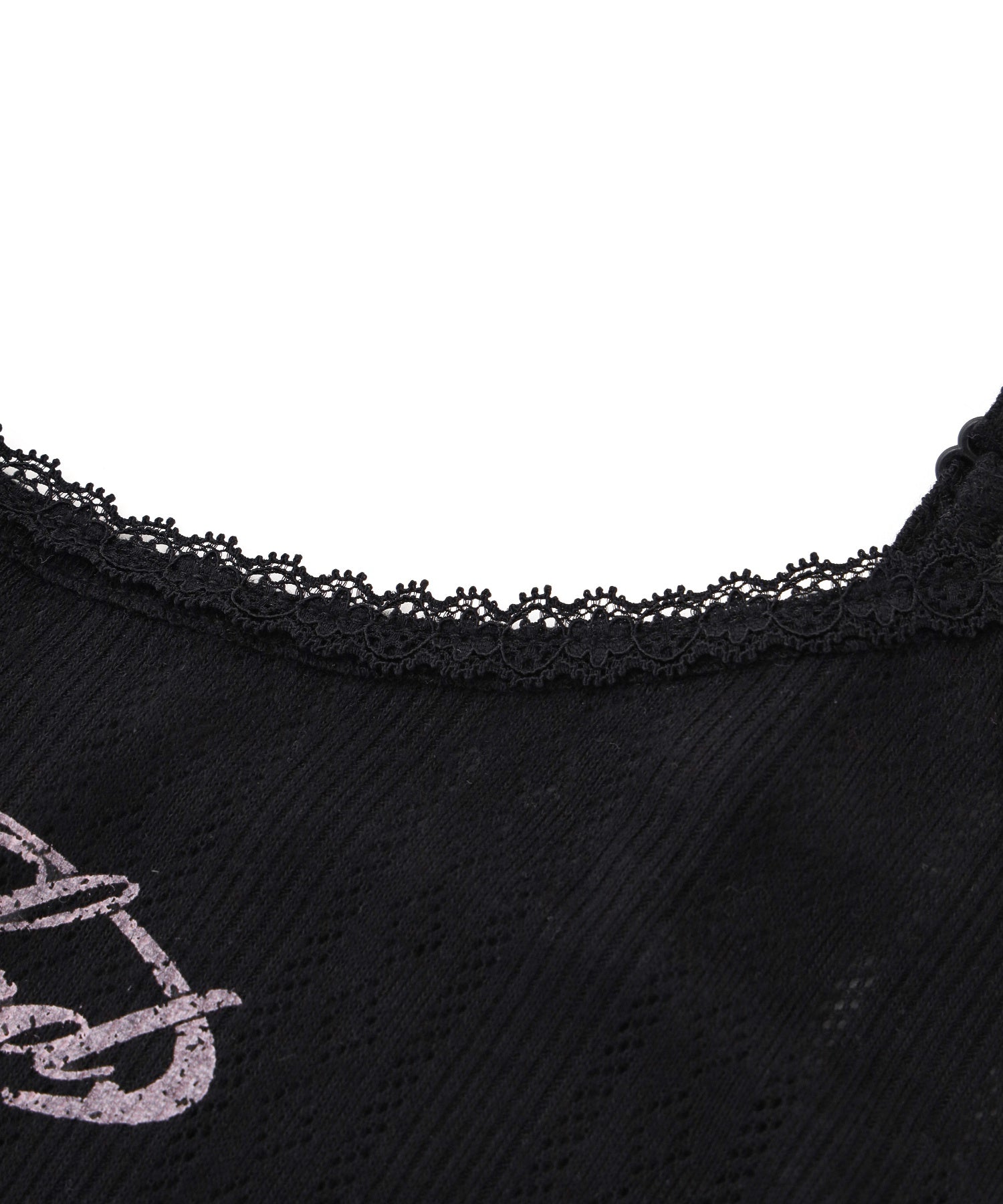 OVAL LOGO LACE CAMISOLE
