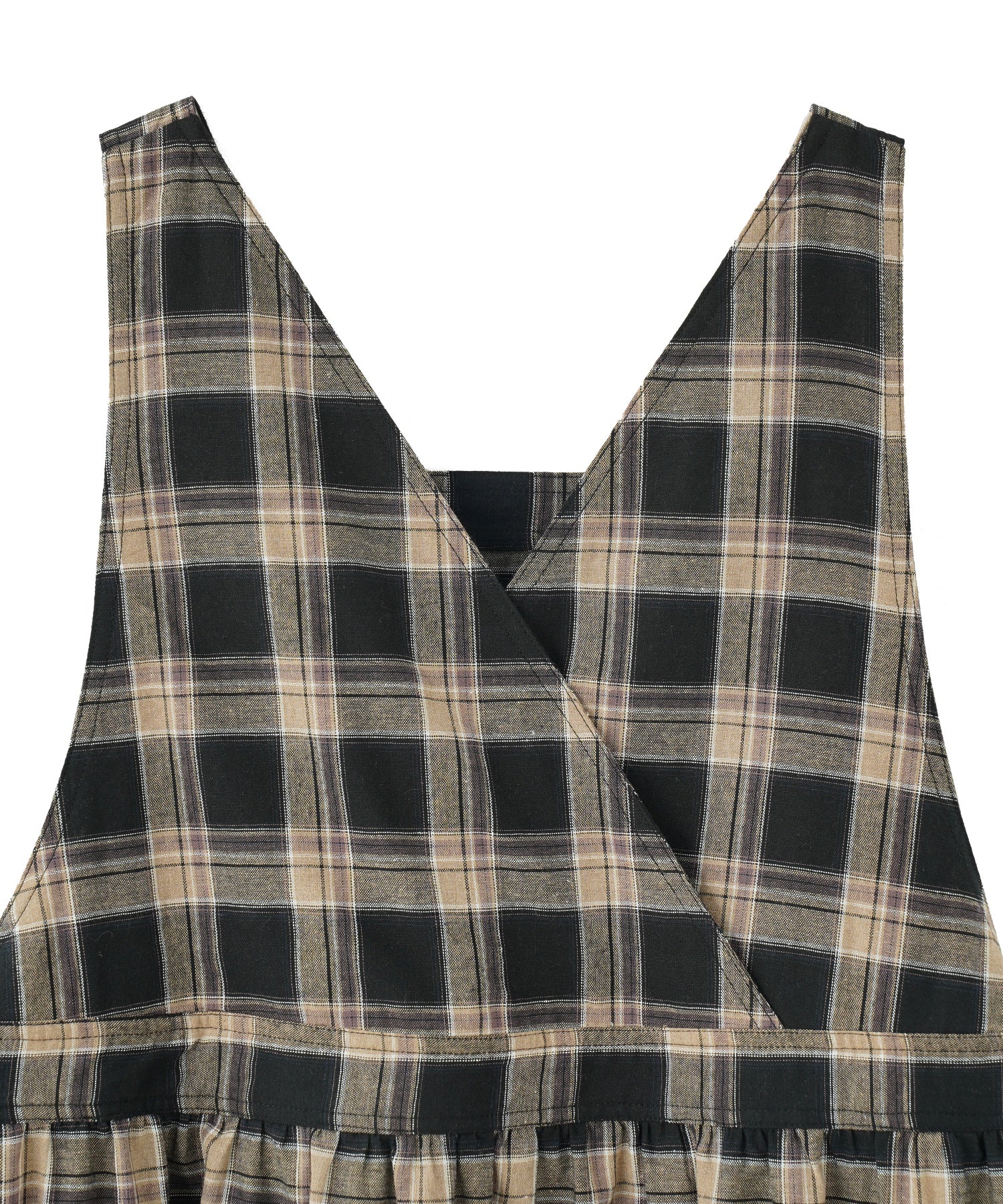 APRON TIERED DRESS