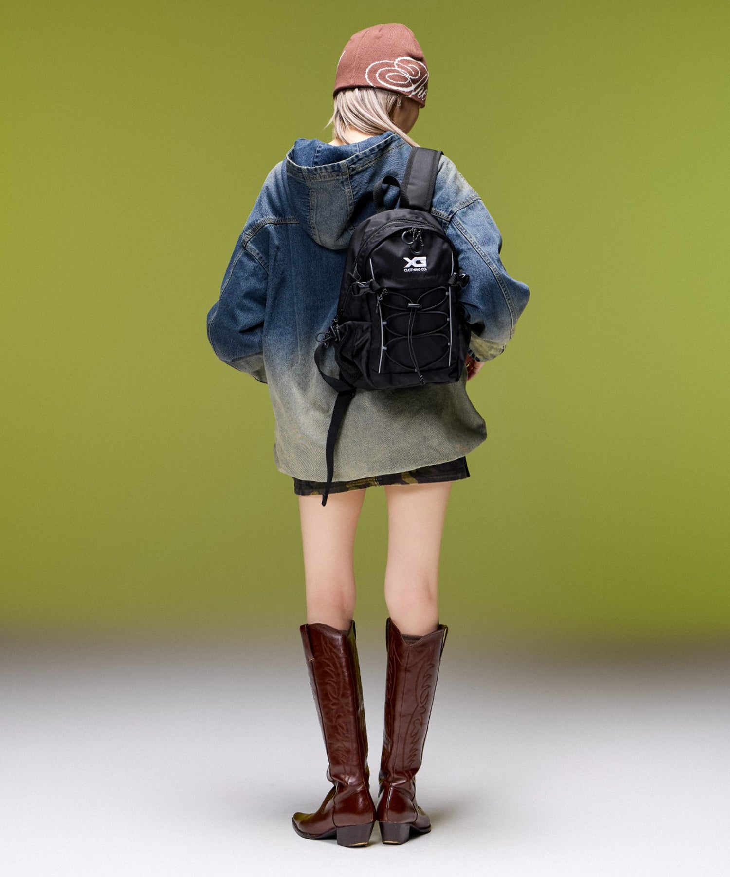 BUNGEE CORD MINI BACKPACK