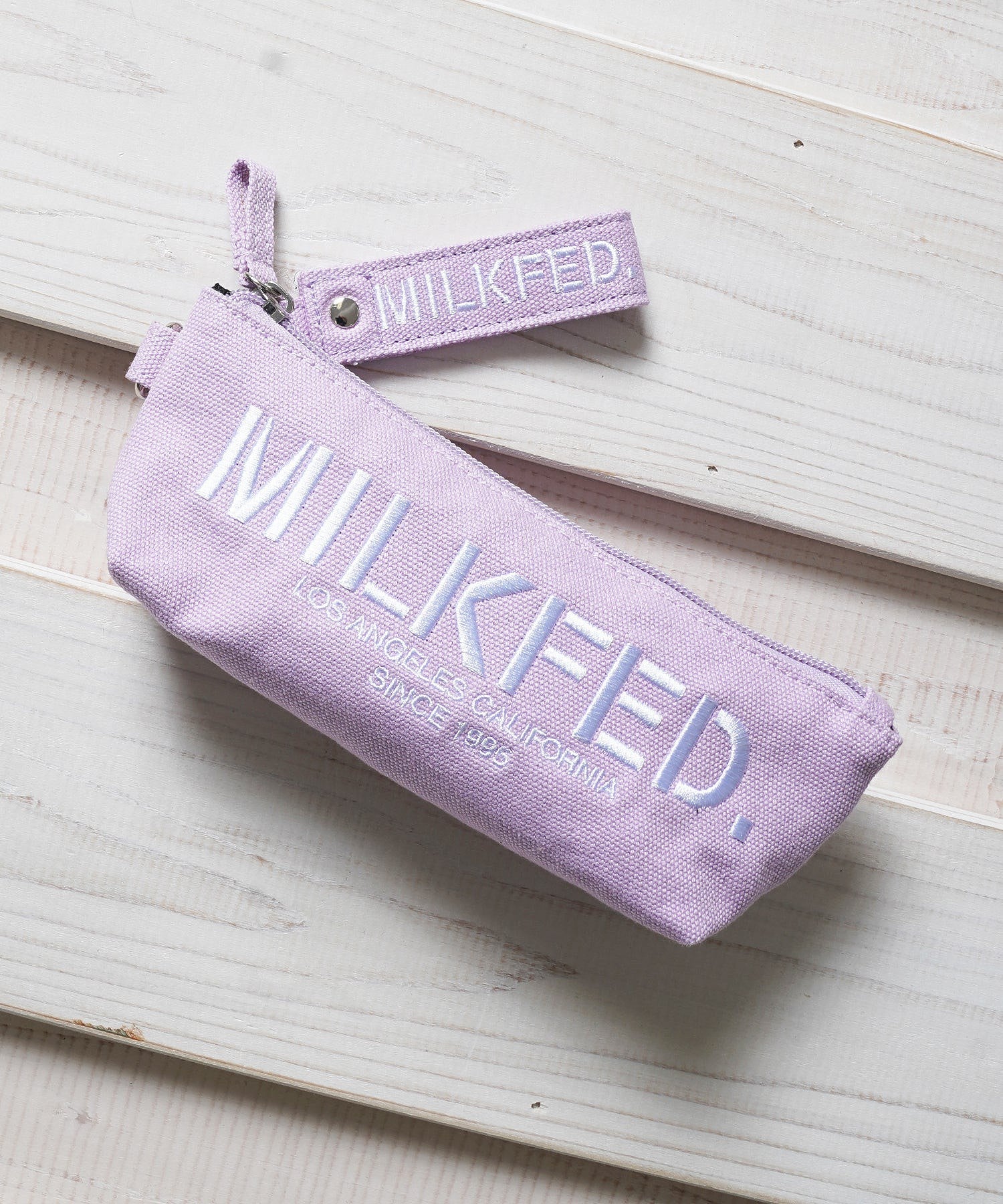 STENCIL LOGO PENCIL CASE MILKFED.