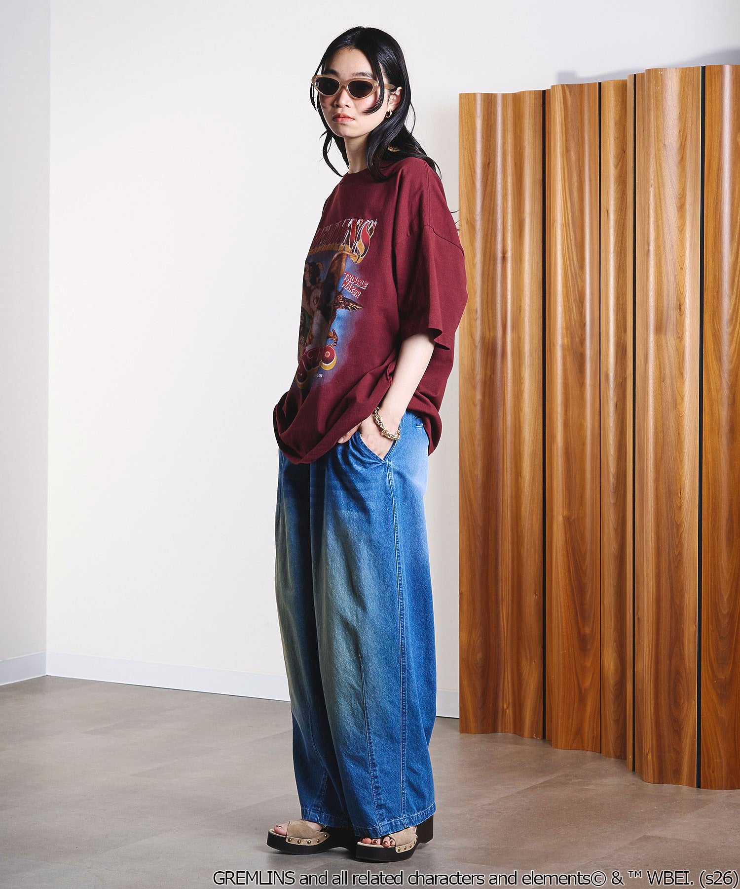 model:165cm 着用サイズ:ONE SIZE