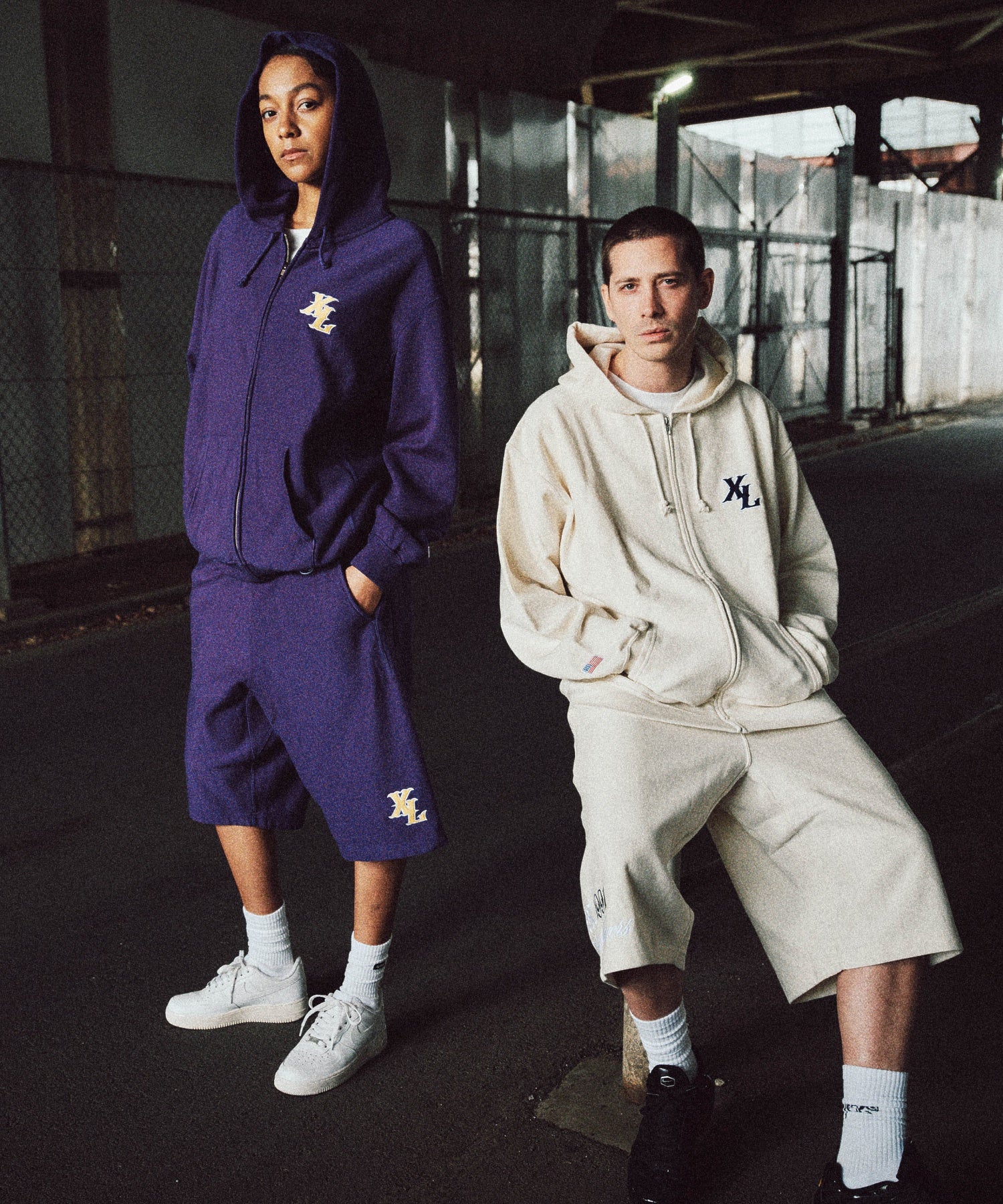 XLARGE×Champion SWEAT SHORTS