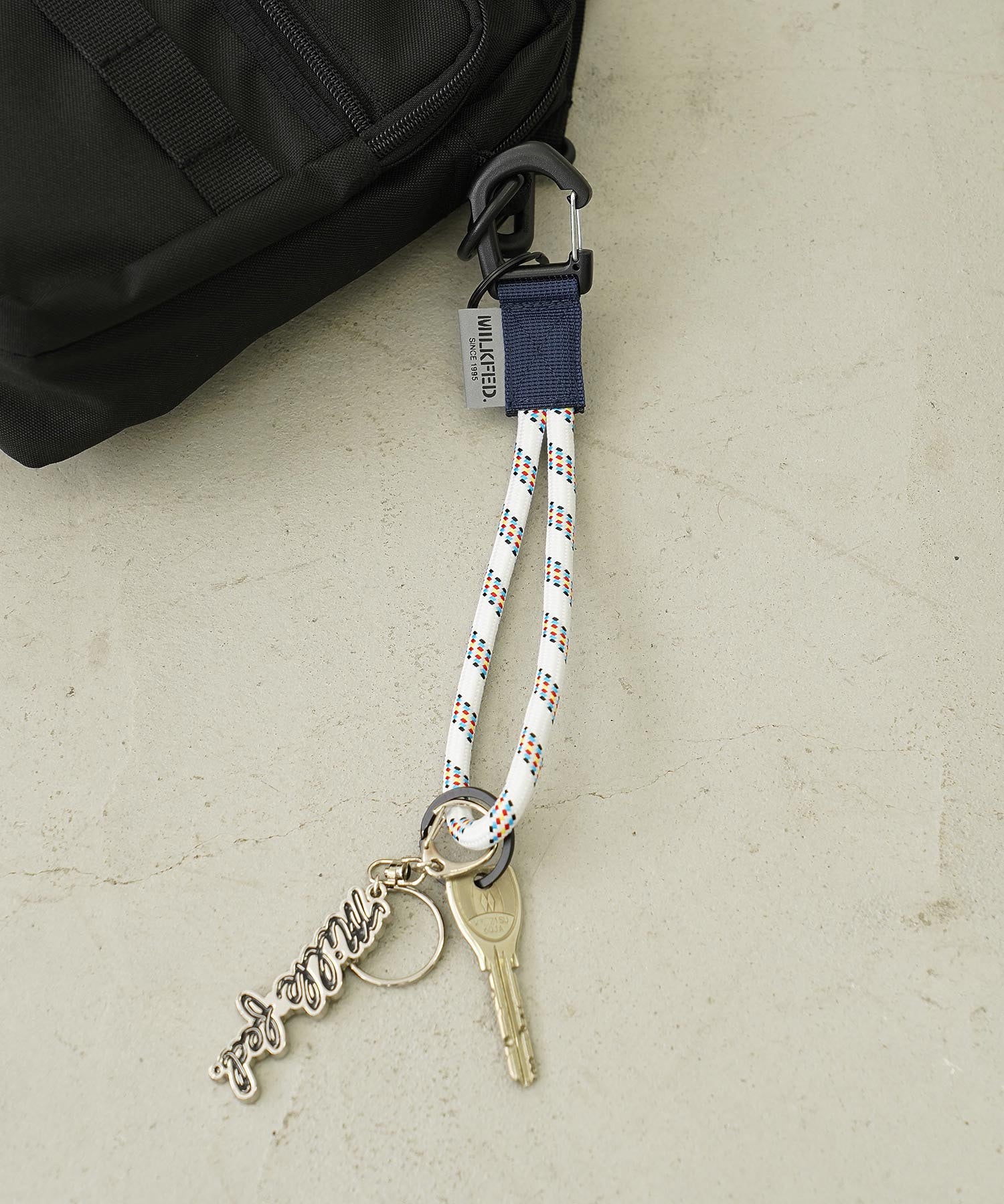 MILKFED. × WEEKEND ER ROPE KEYCHAIN