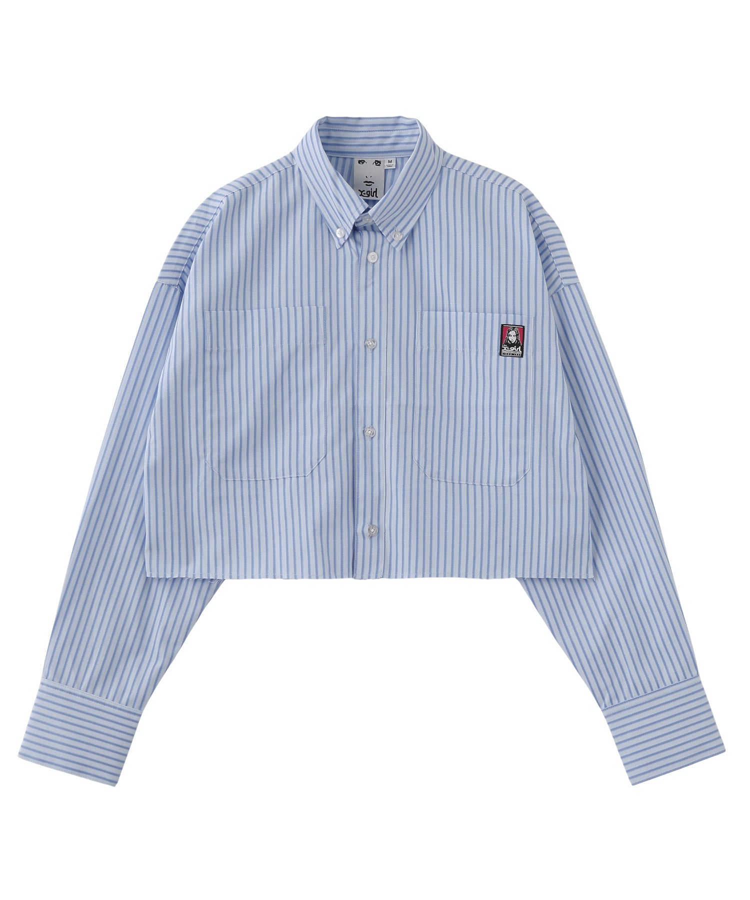 FACE CROPPED L/S SHIRT