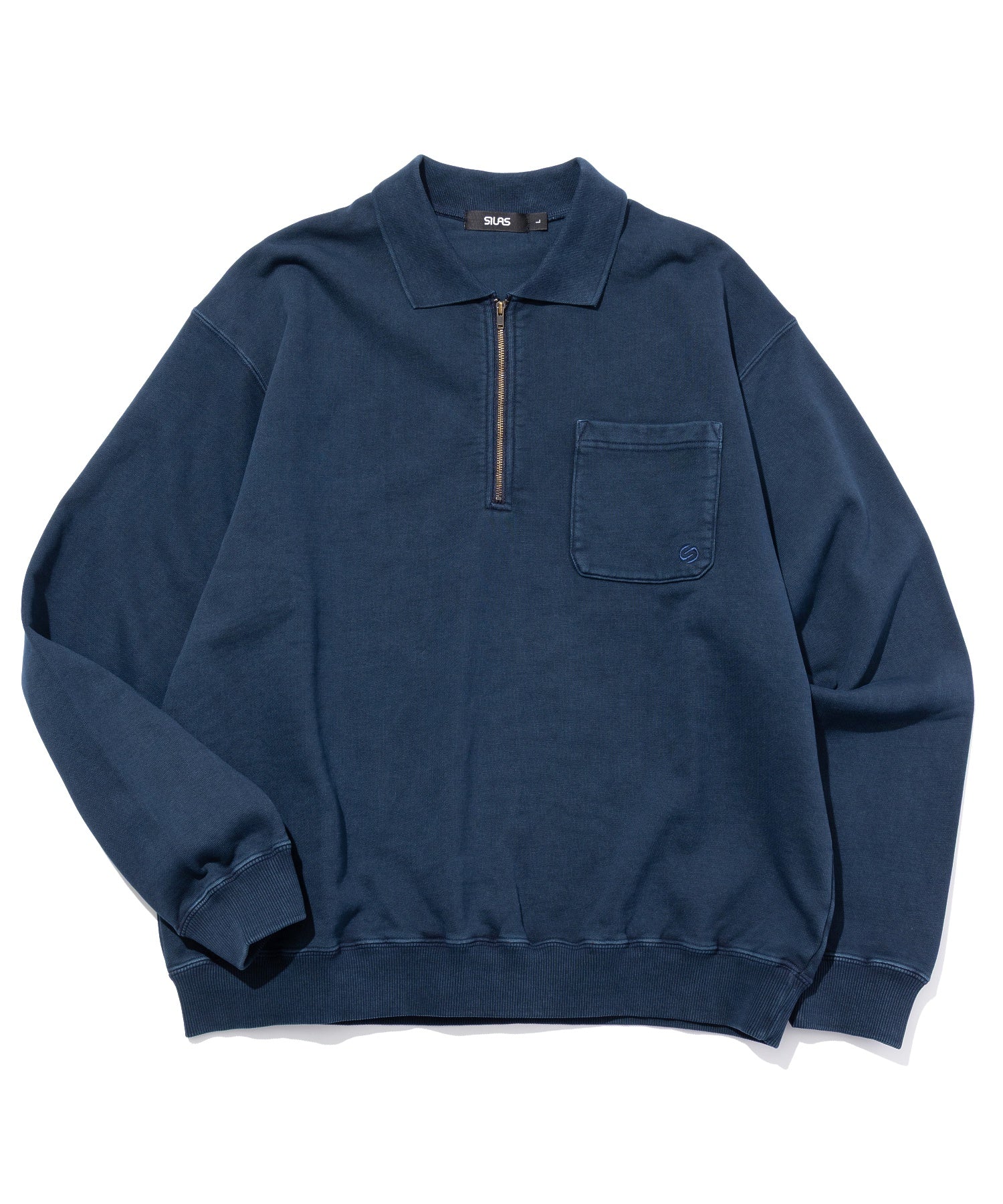 HALF ZIP SWEATSHIRT