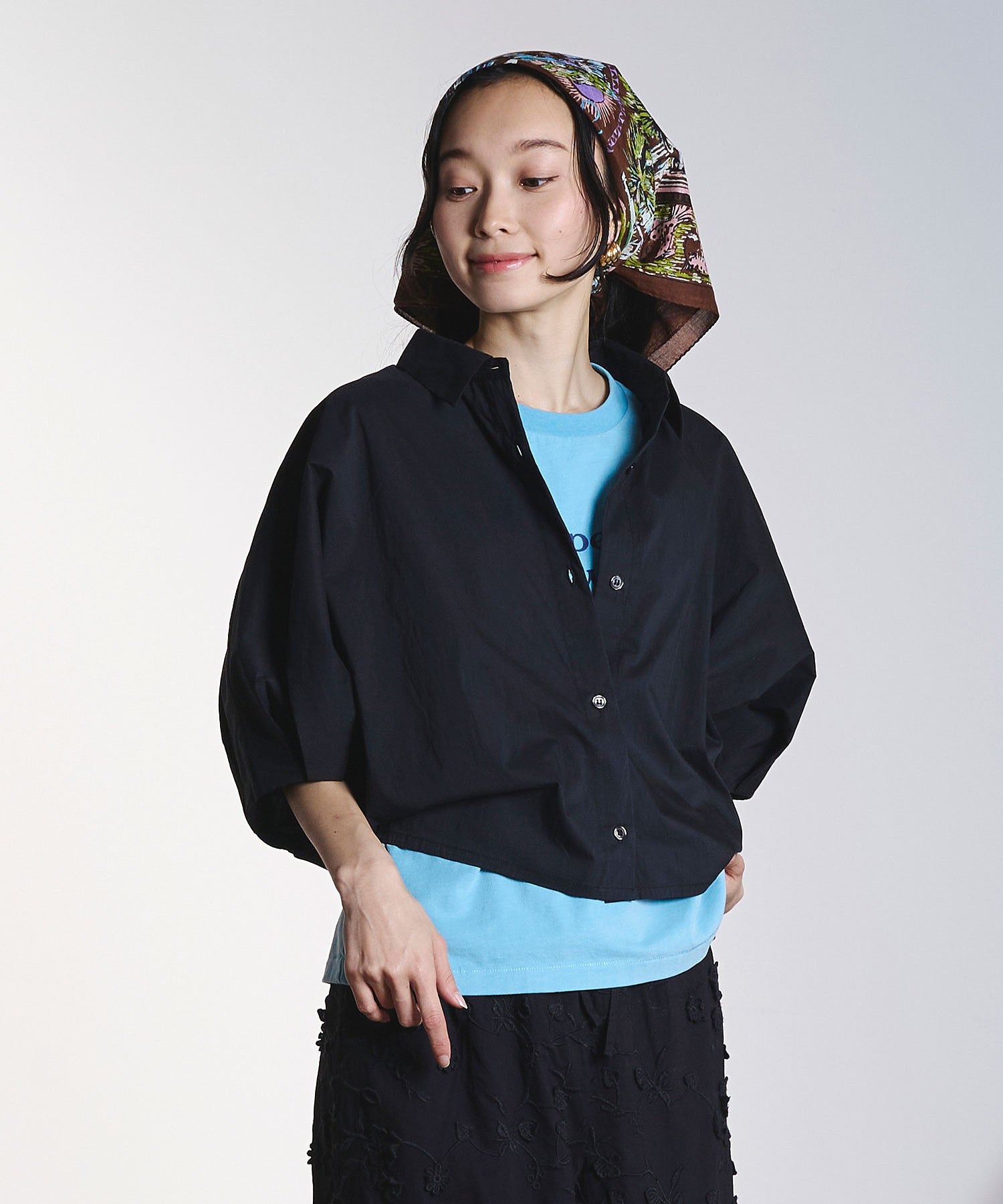 model:161cm 着用サイズ:ONE SIZE