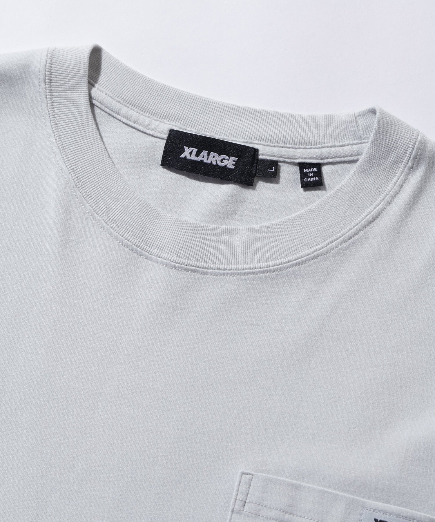 STANDARD LOGO TAG L/S POCKET TEE