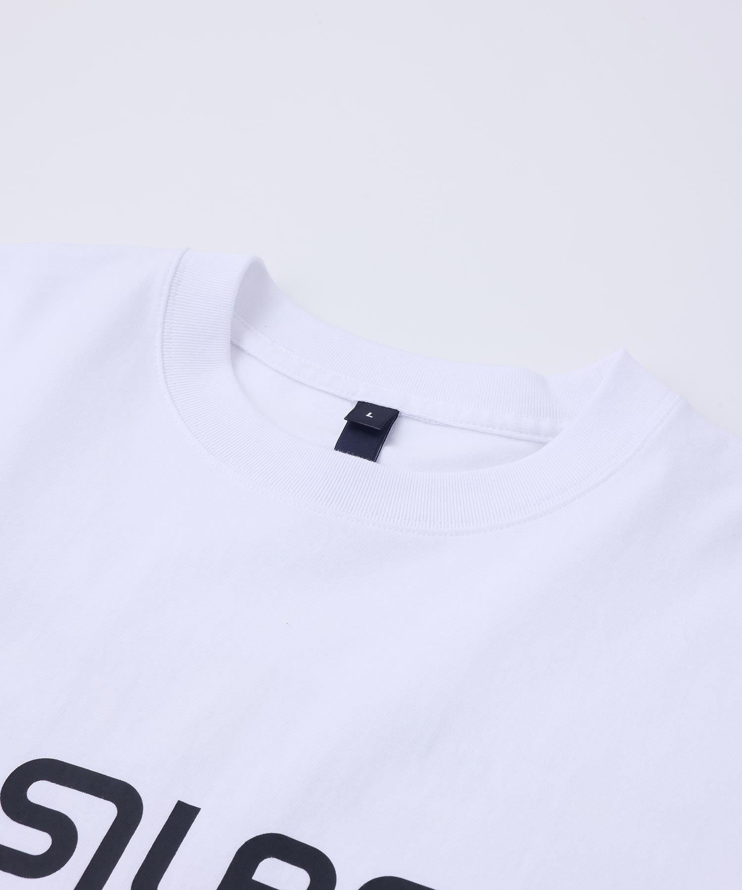 SILASxCOOP CHECKERED FLAG PRINT WIDE S/S TEE