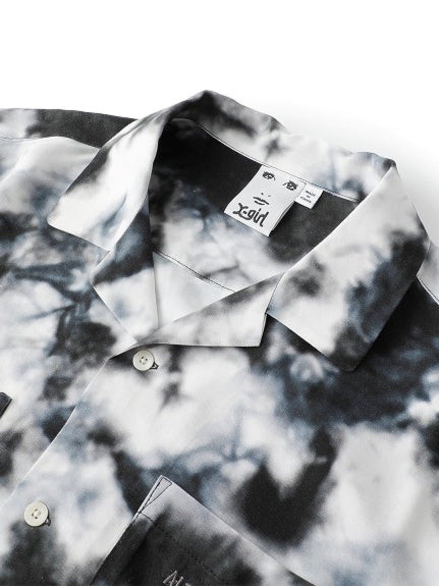 TIE-DYE L/S SHIRT X-girl
