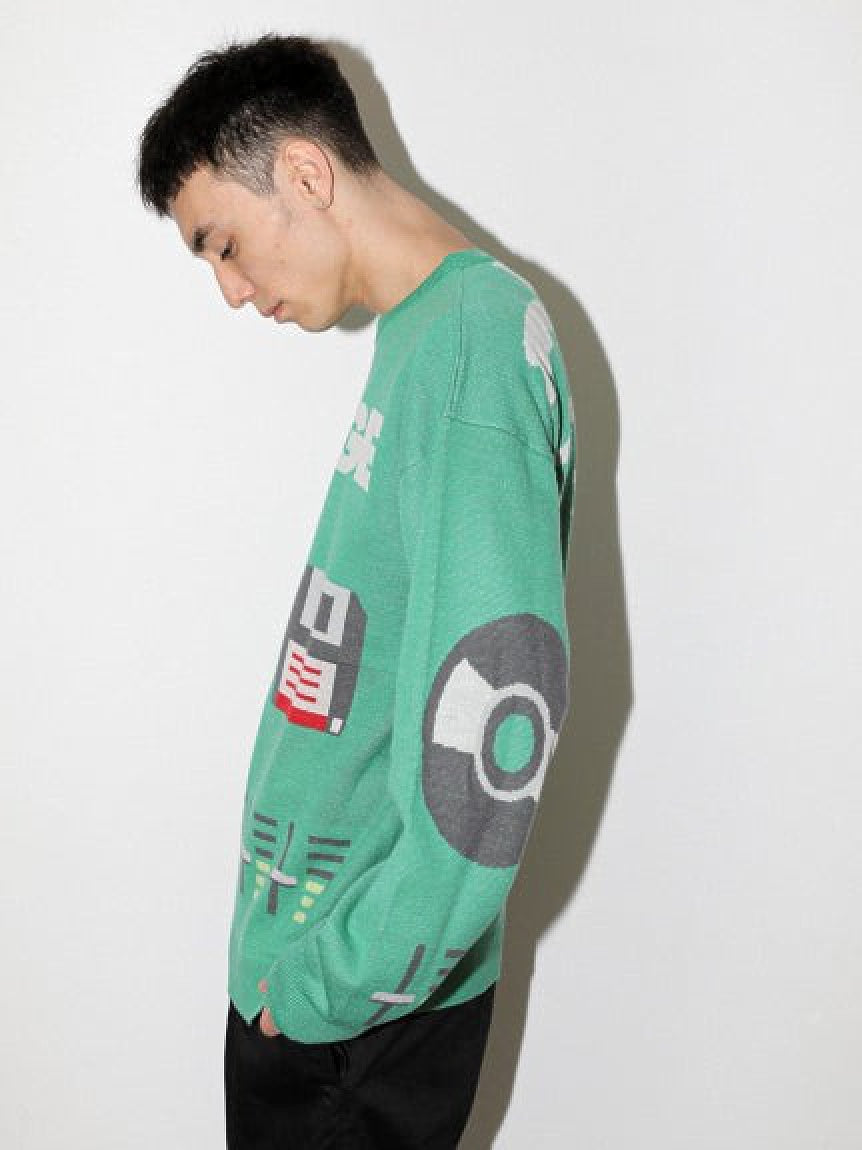 ANALOG JAQUARD SWEATER XLARGE