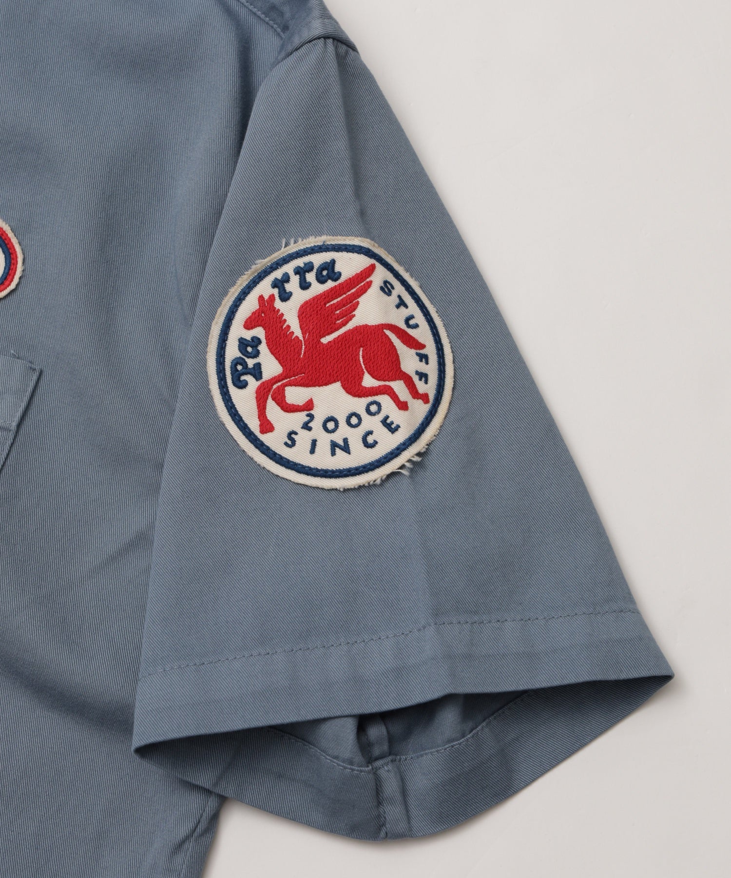 by Parra/パラ/Gas station short sleeve shirt 55315