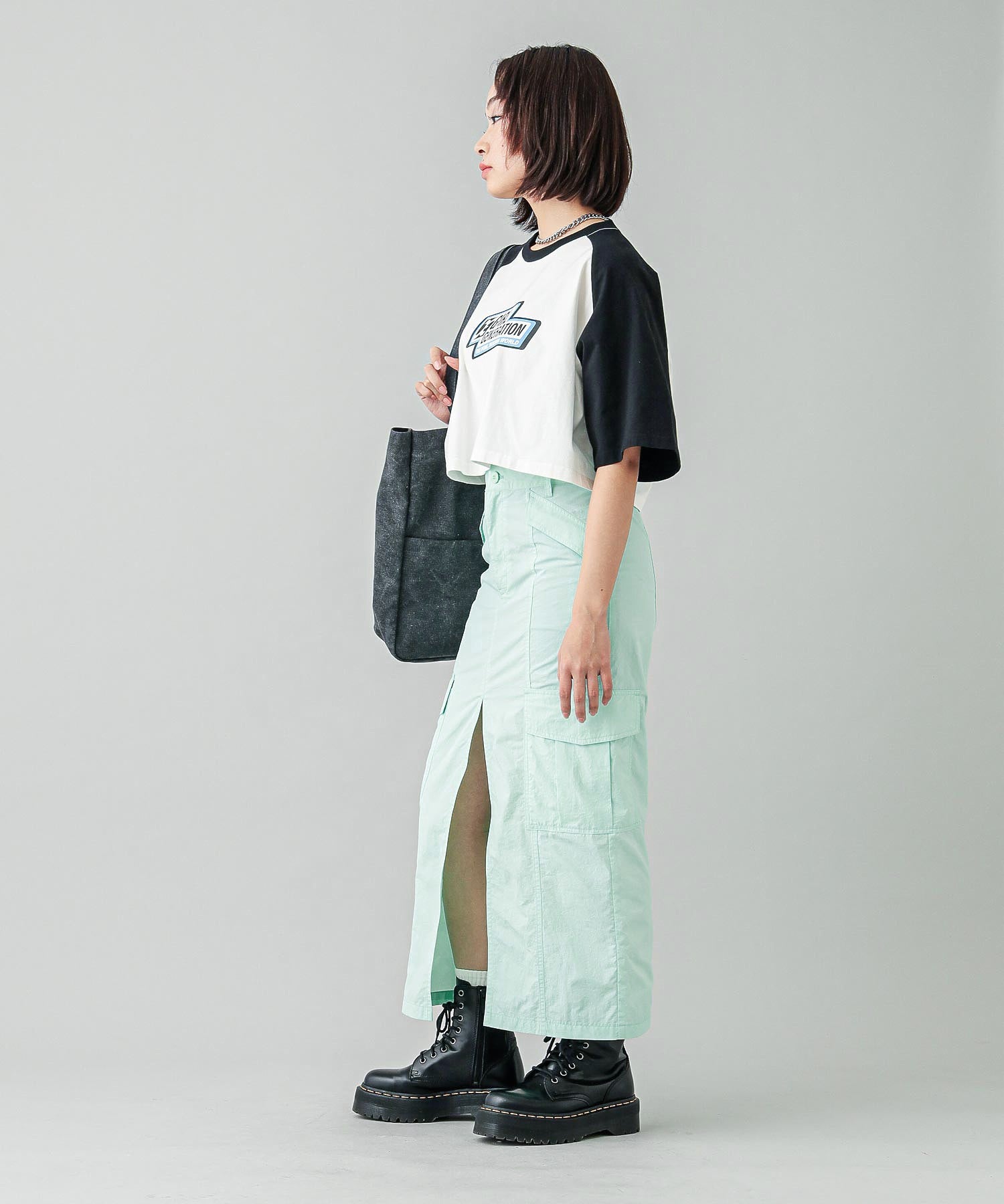 LIGHTWEIGHT CARGO SKIRT
