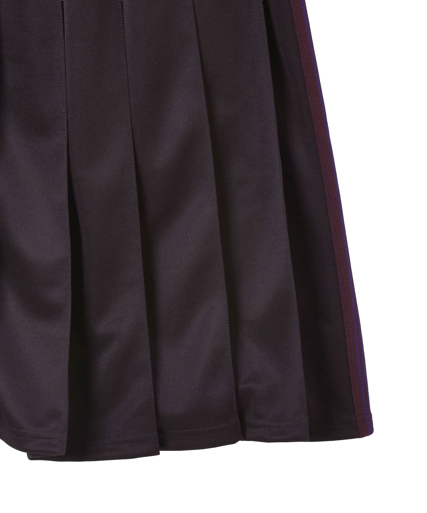 NEEDLES/PLEATED TRACK SKIRT - POLY SMOOTH