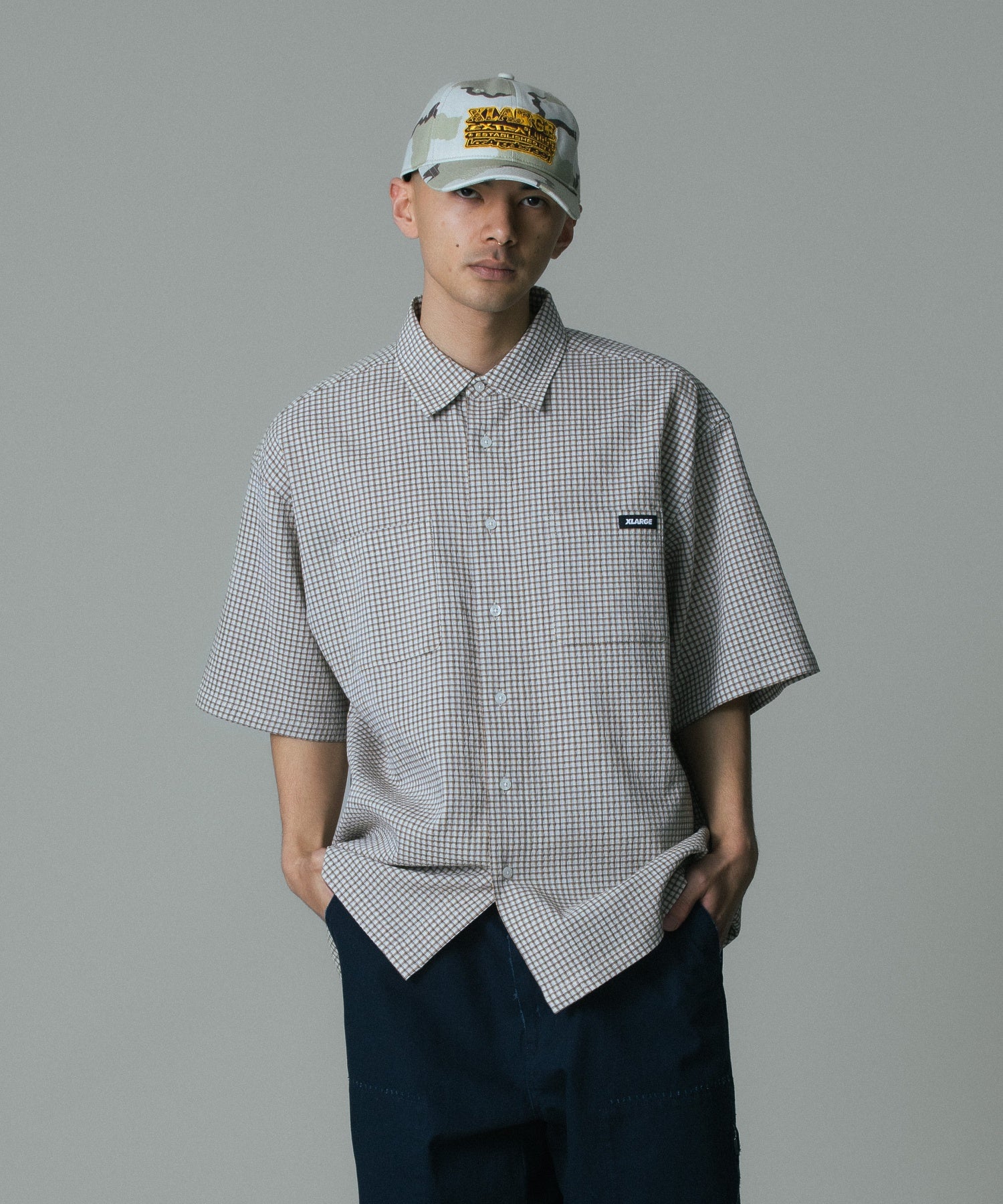 MODEL 身長172cm / 着用サイズ：Lサイズ