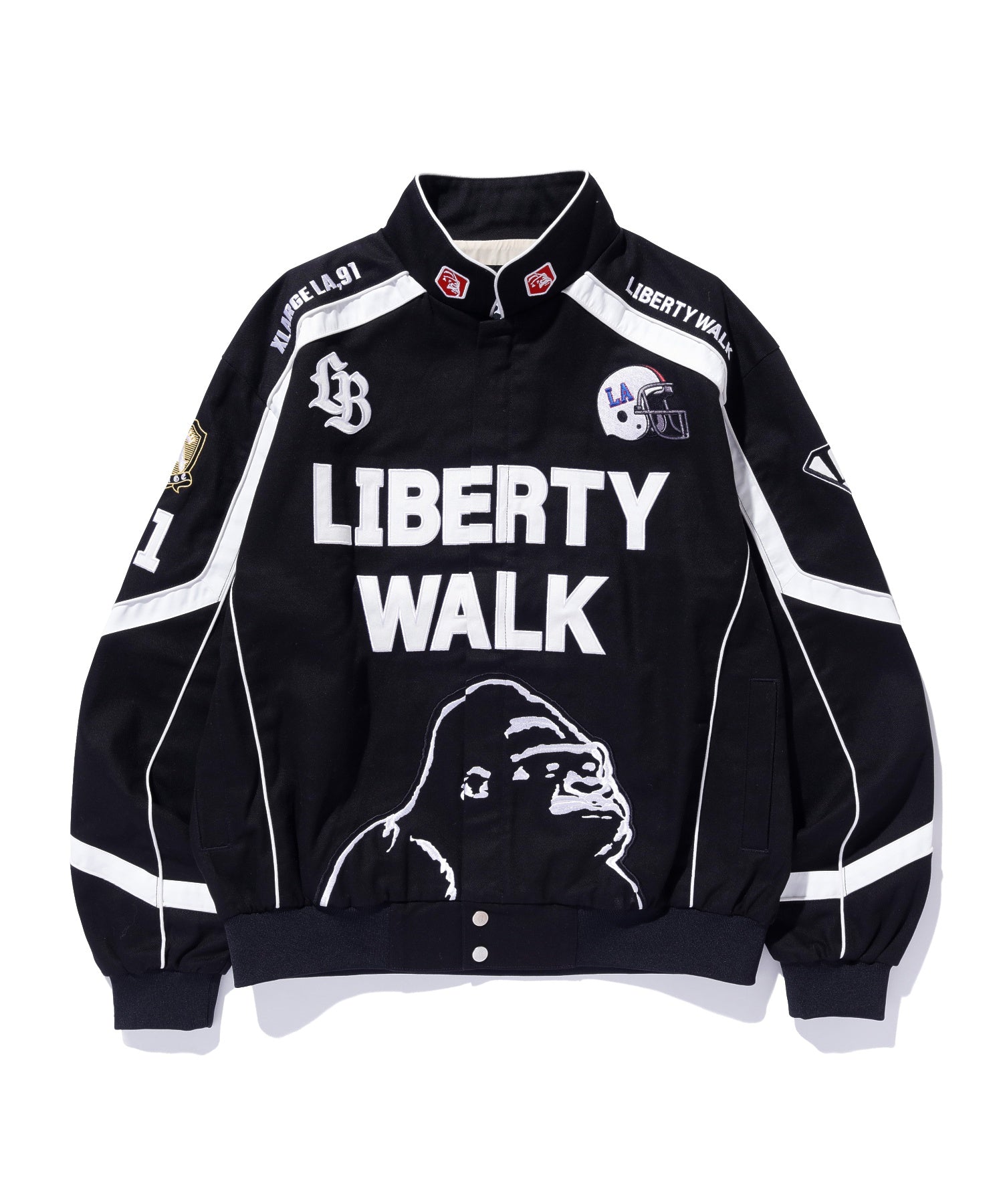 XLARGE×LIBERTY WALK RACING JACKET