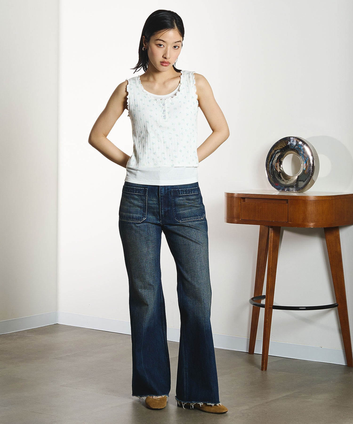model:166cm 着用サイズ:ONE SIZE
