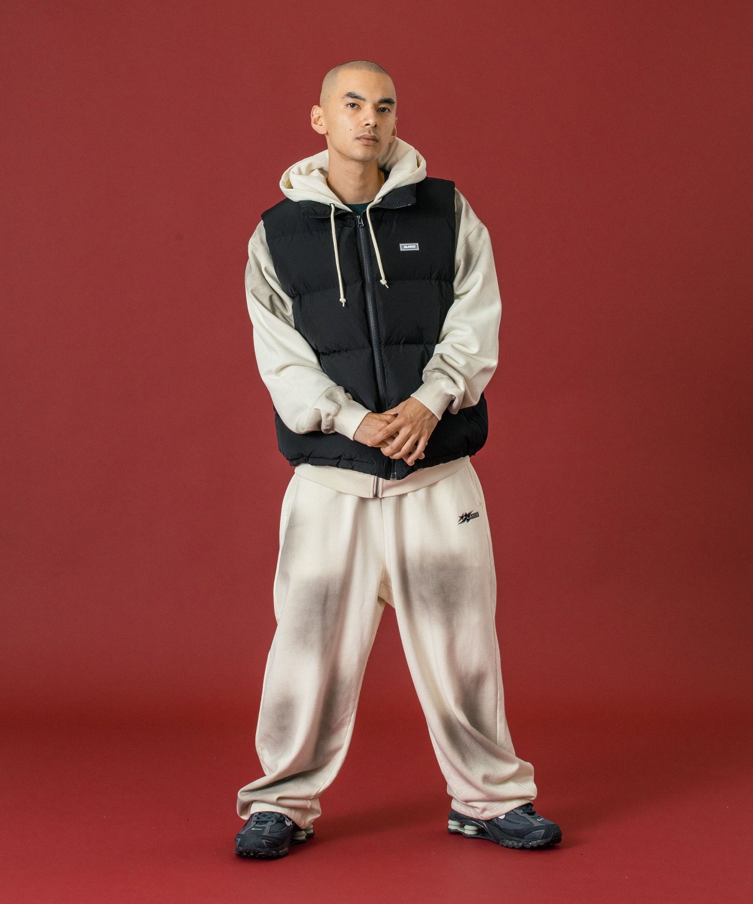 SPRAY DYED SWEAT PANTS