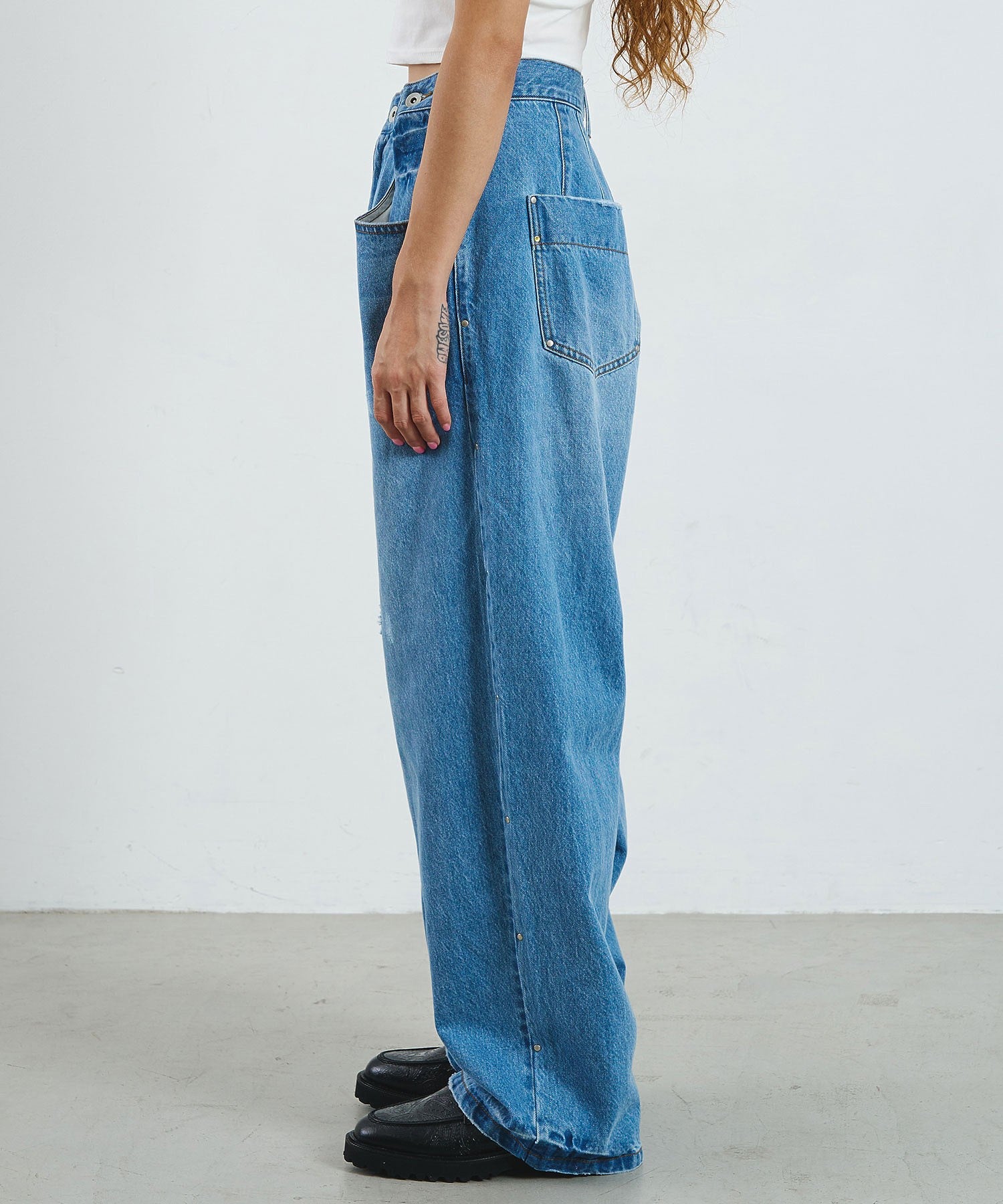 model:168cm 着用サイズ:M
