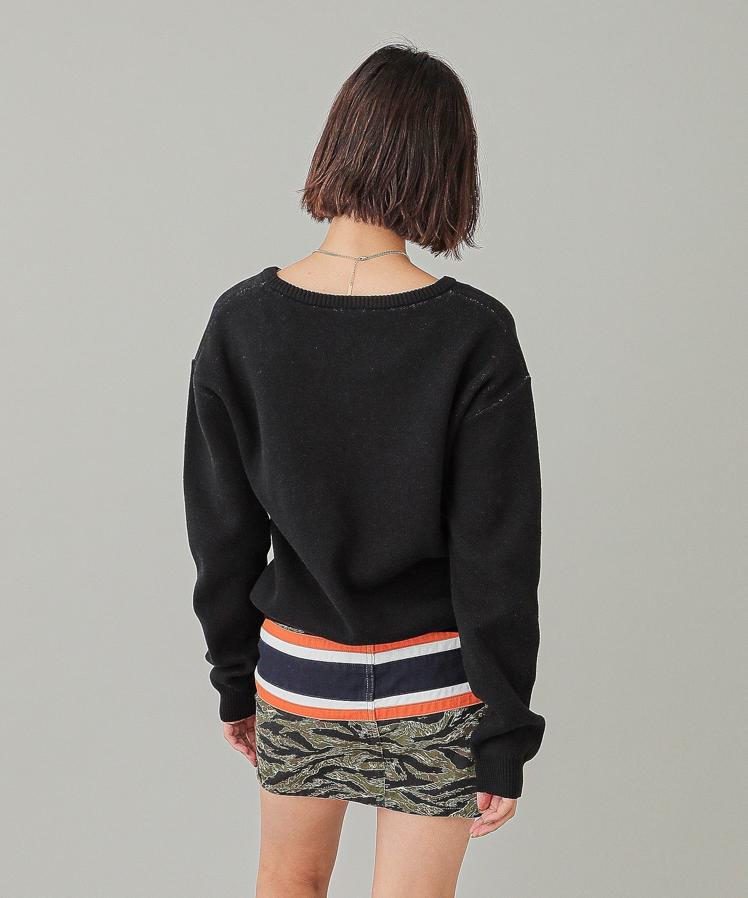 X-girl x HYSTERIC GLAMOUR KNIT TOP