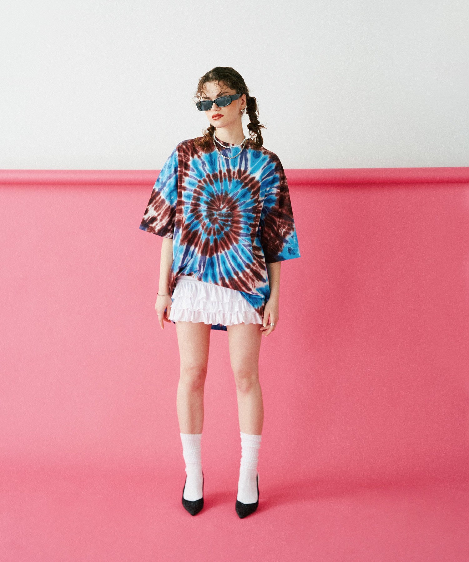 mag.by c/BLEACH＆TIE DYE BIG-TEE
