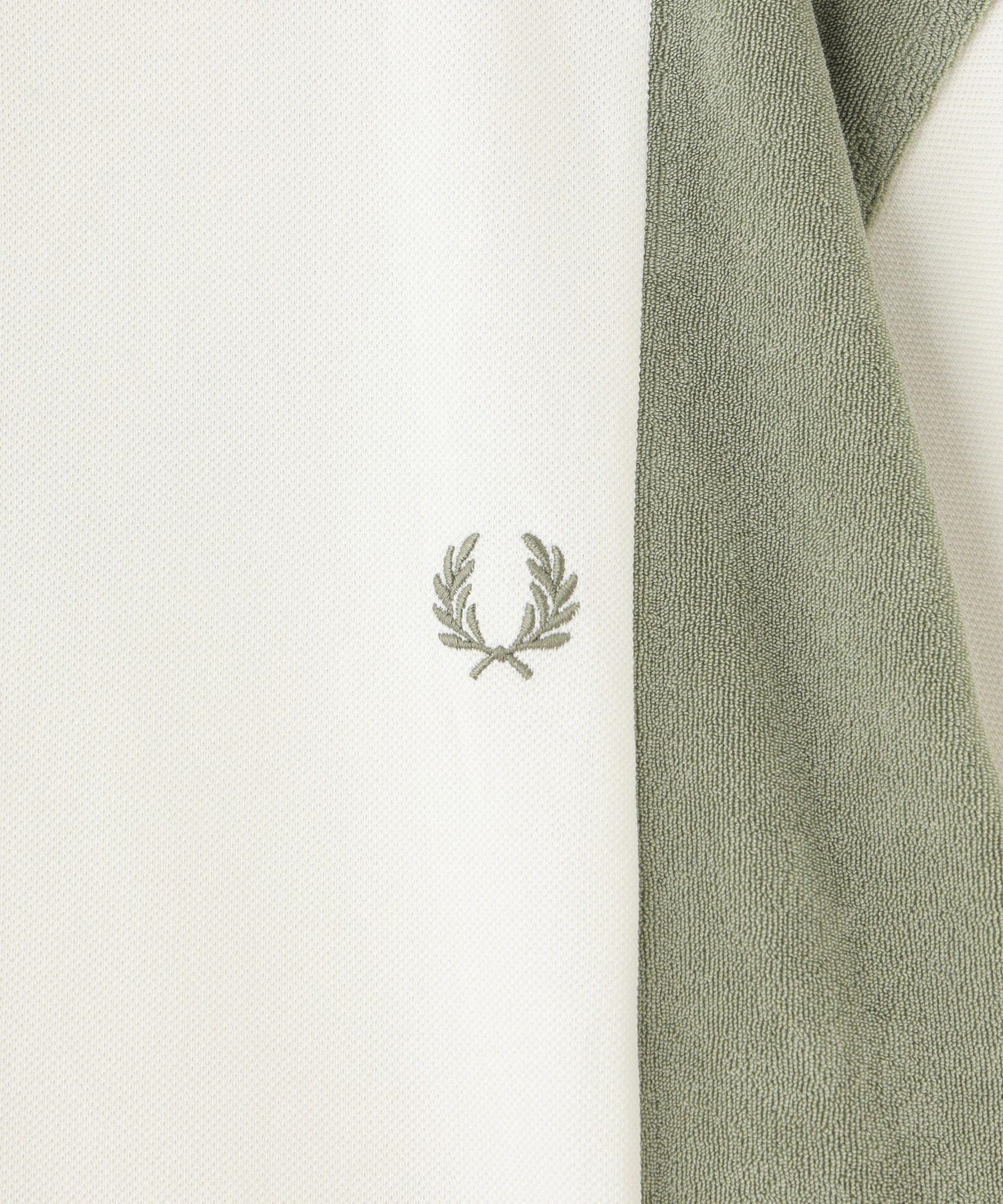 FRED PERRY/フレッドペリー/TOWELLING PANEL POLO SHIRT M7807