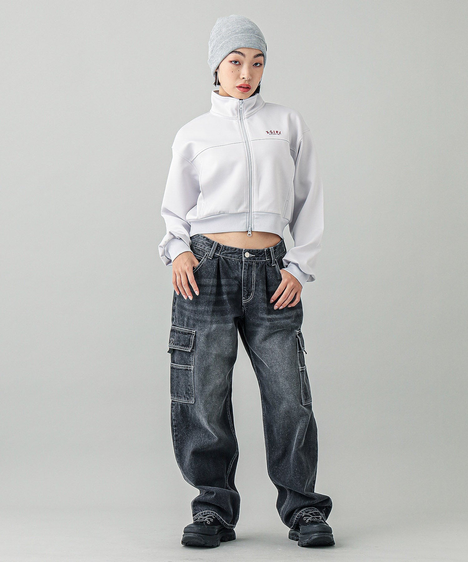model　H:161cm 着用サイズ:M