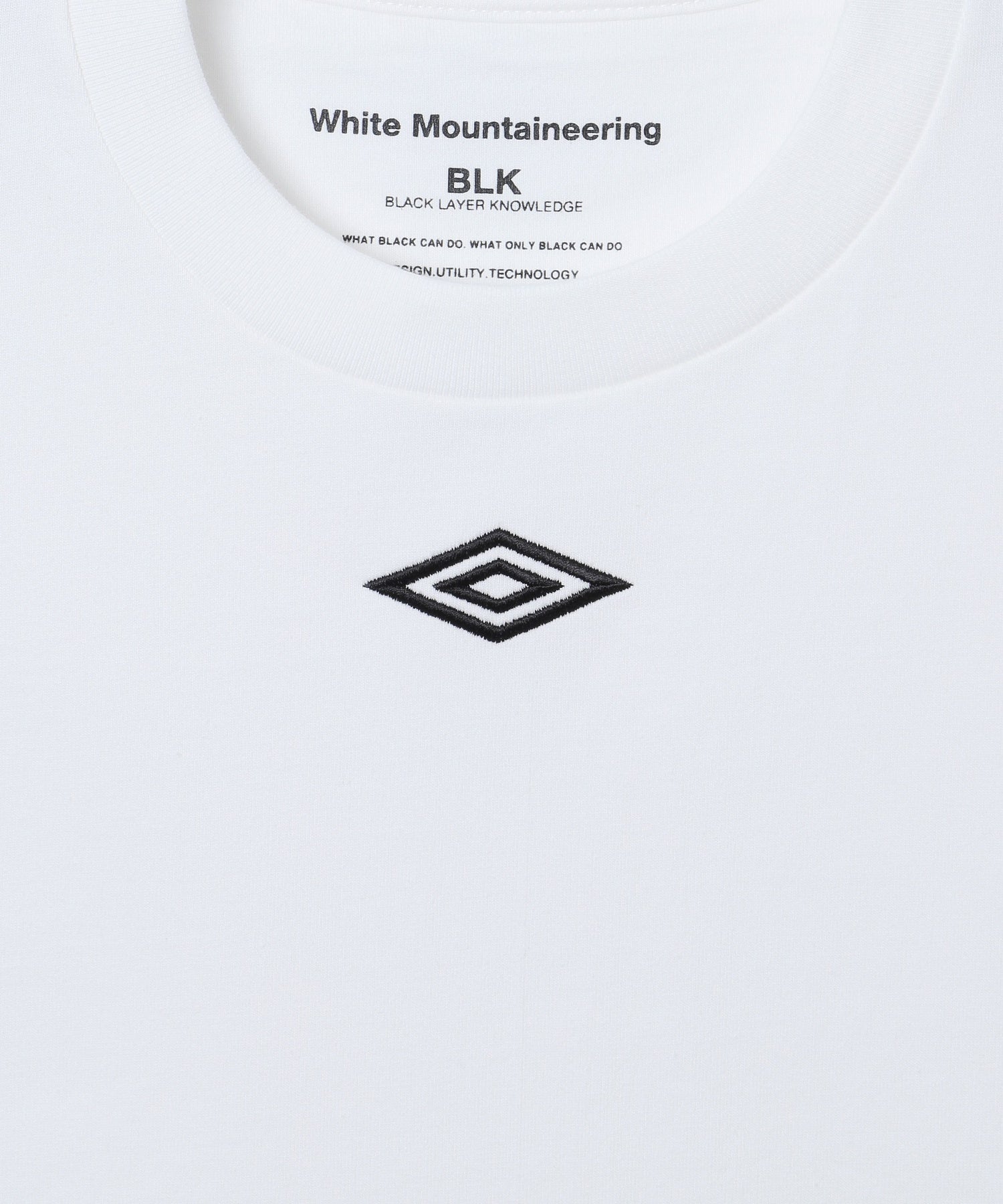 WHITE MOUNTAINEERING/ホワイトマウンテニアリング/WM×UMBRO T-SHIRT/BK2473504