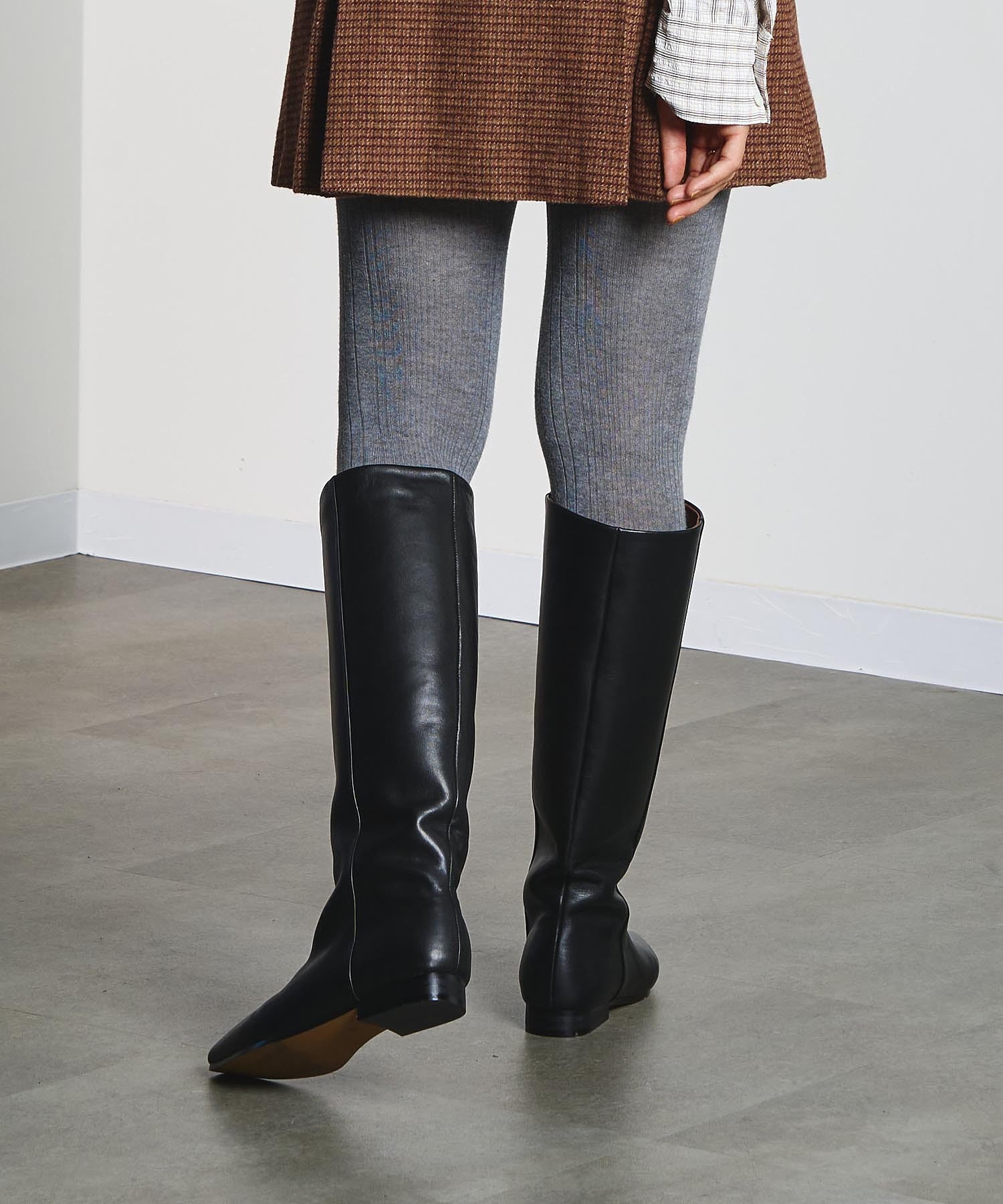REMME/LEATHER LONG BOOTS