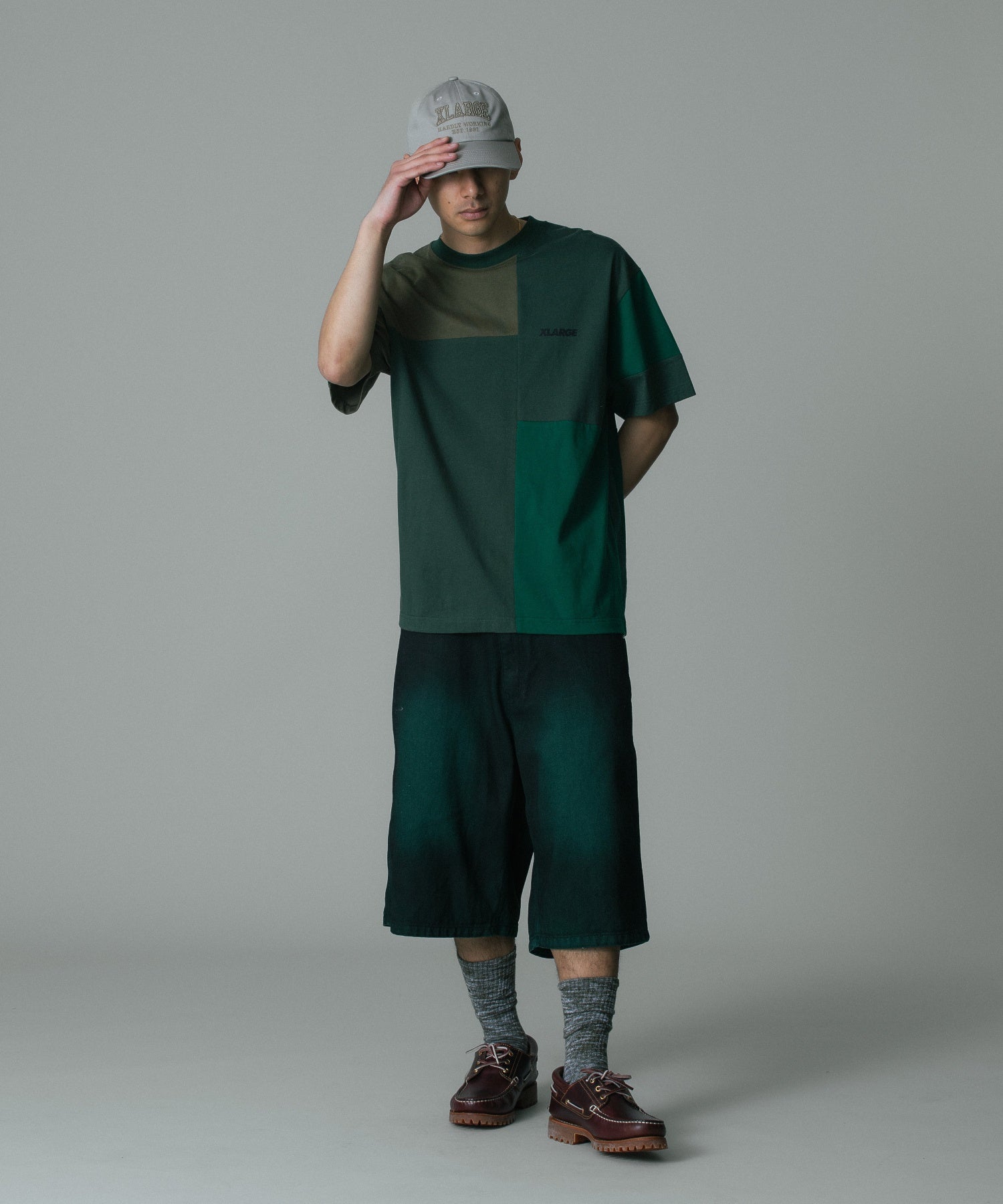 PATCHWORK S/S TEE