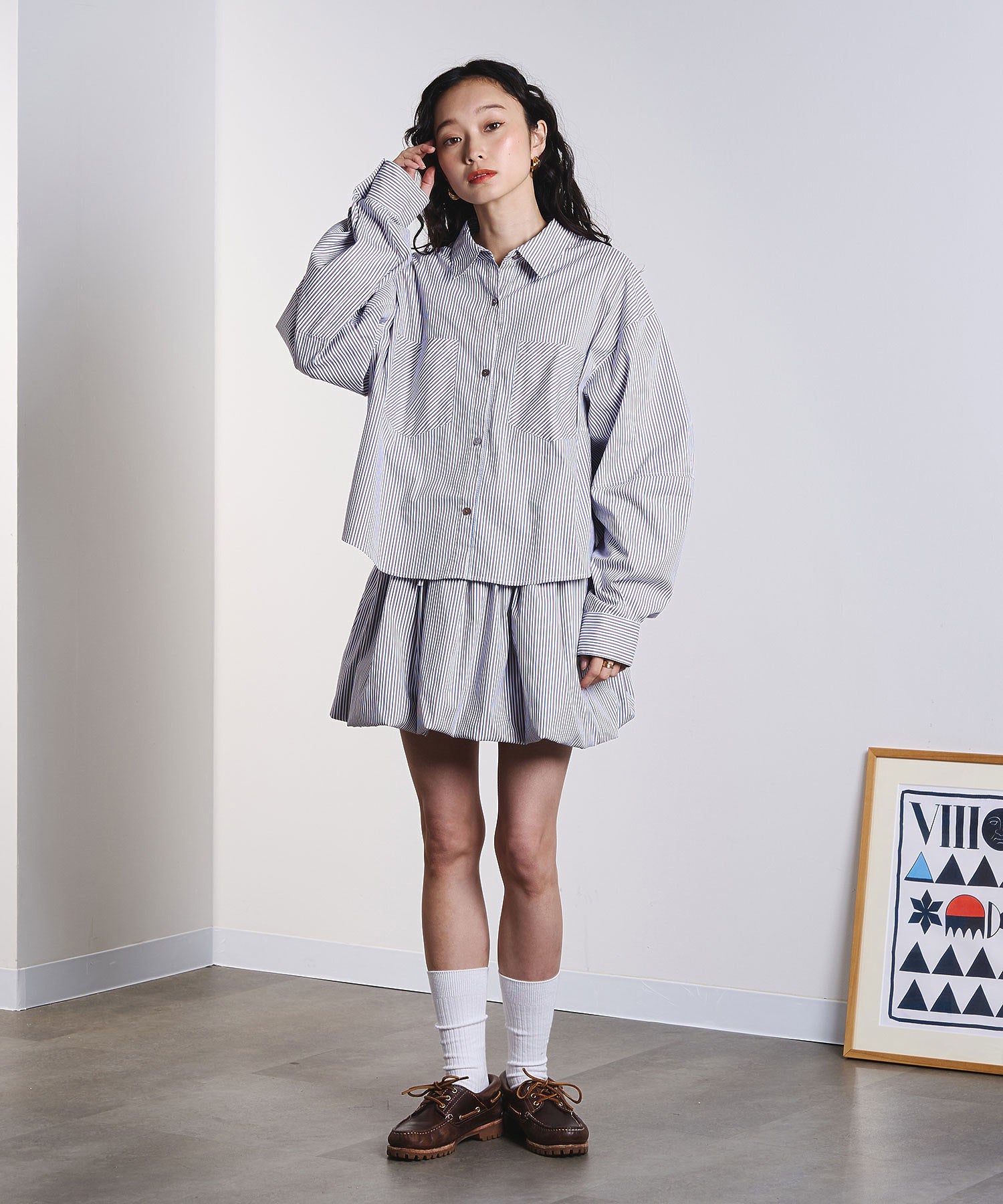 model:161cm 着用サイズ:ONE SIZE