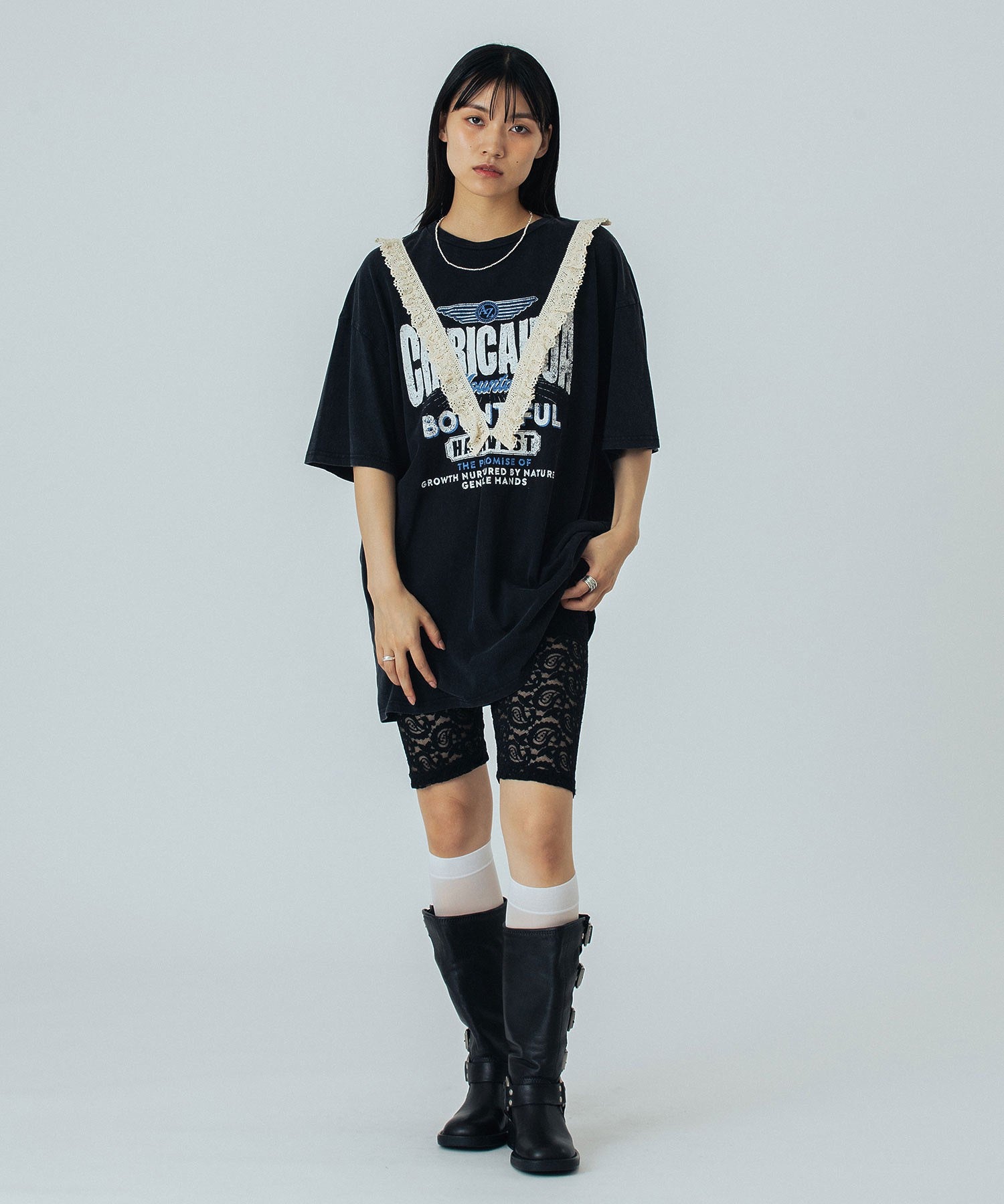 model:167cm 着用サイズ:ONE SIZE