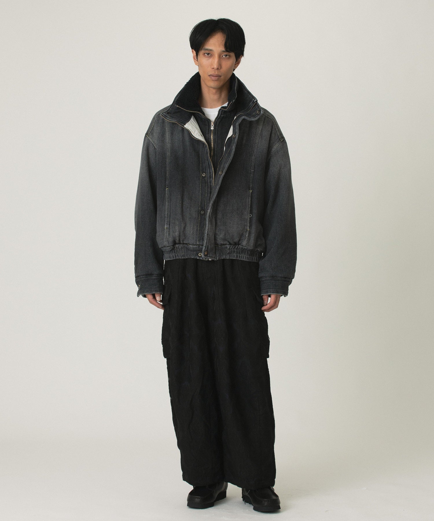 FACETASM/ファセッタズム/DOUBLE LAYERED DENIM JACKET JOO-JK-M02