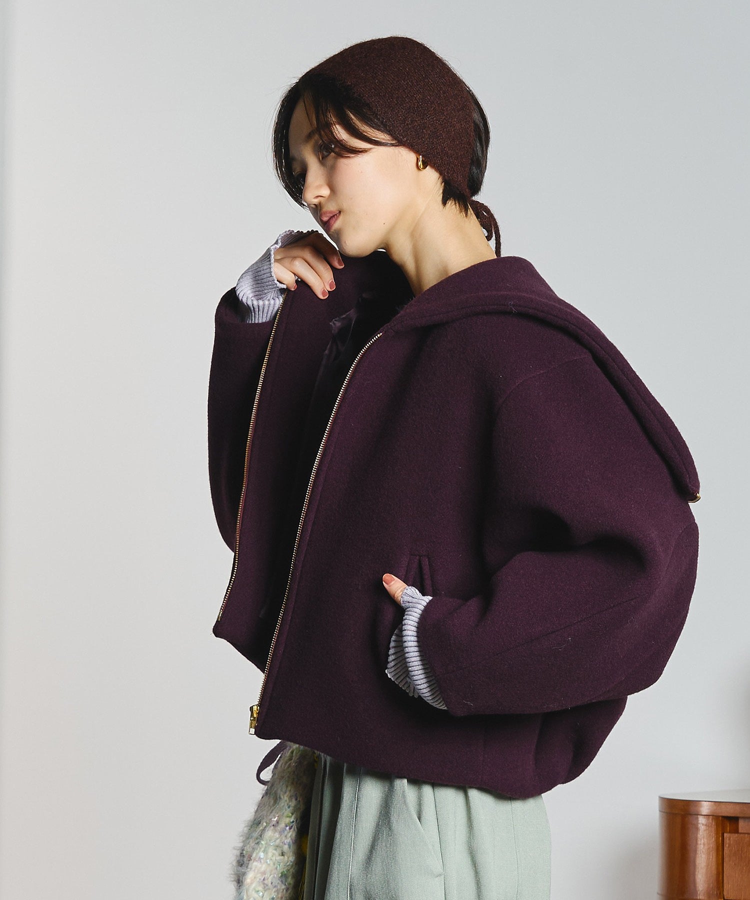 model:166cm 着用サイズ:S
