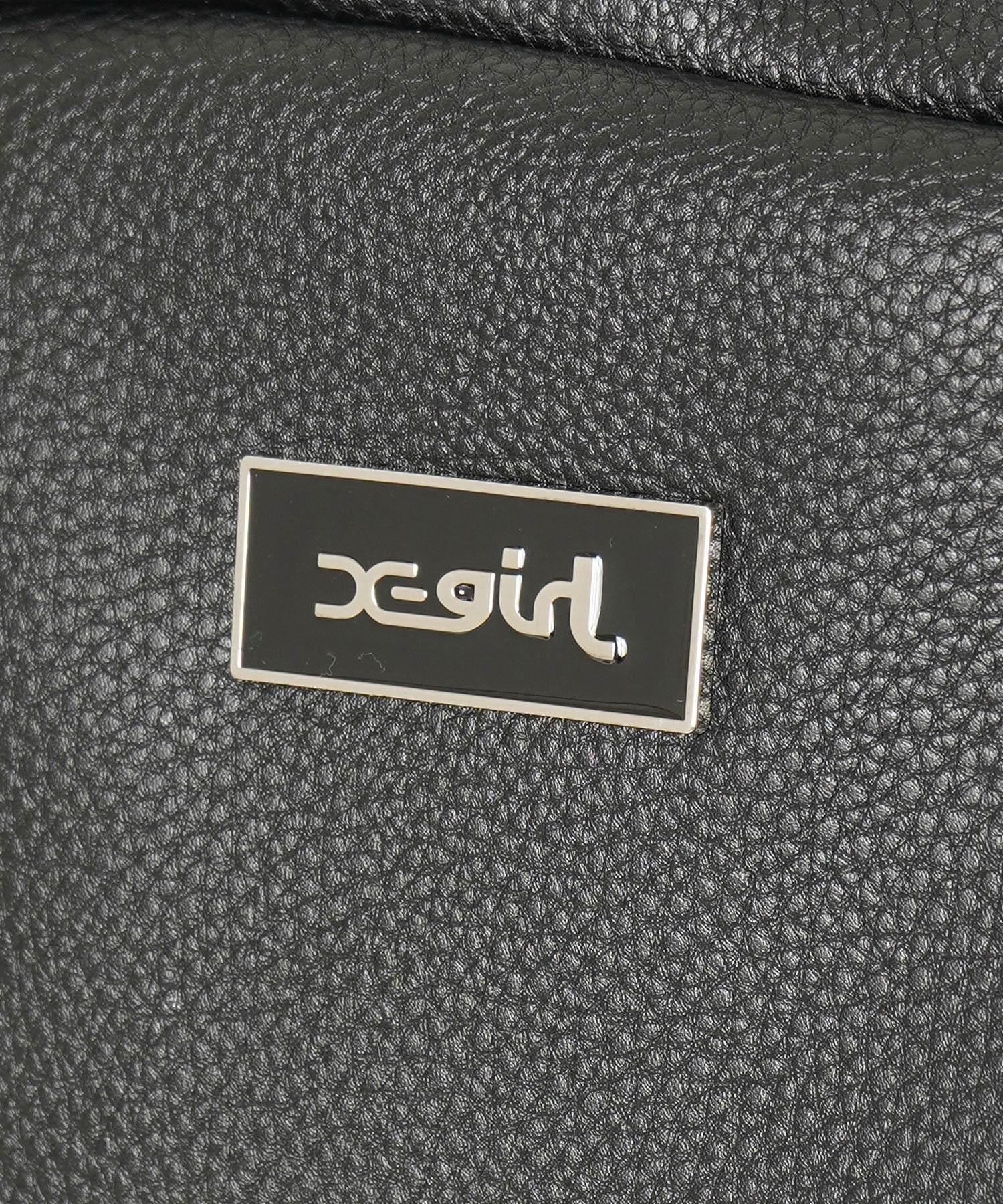FAUX LEATHER BACKPACK