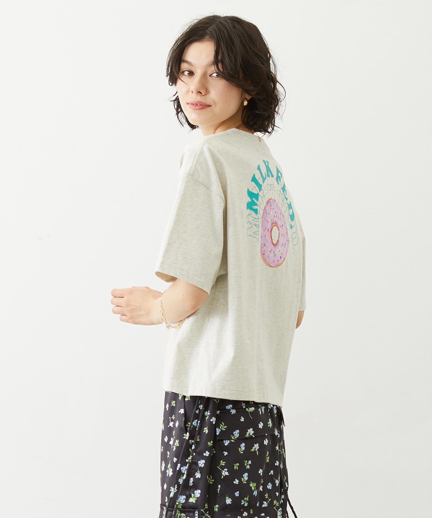ROUND DONUTS WIDE S/S TEE