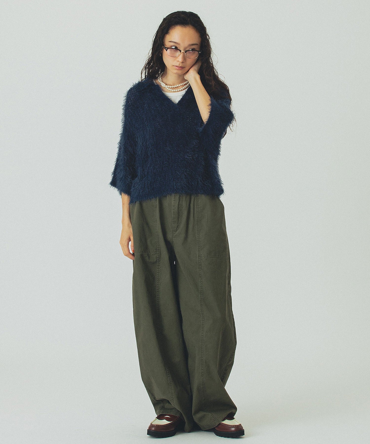 model:161cm 着用サイズ:ONE SIZE