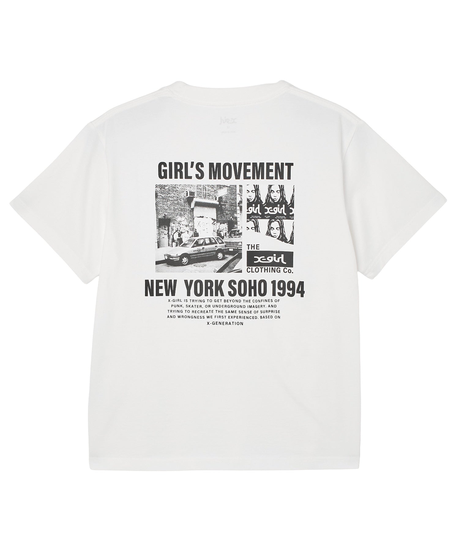 X-girl HISTORY S/S TEE