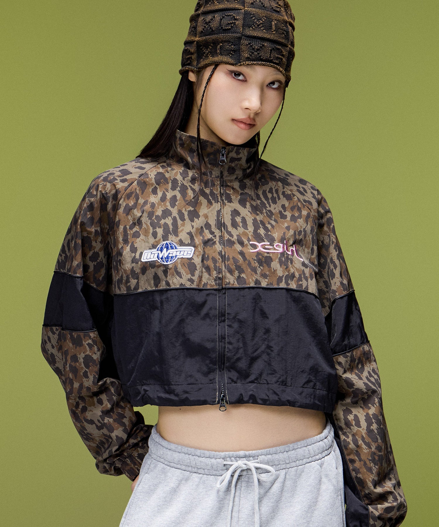 2WAY SCRIPT LOGO TRACK JACKET