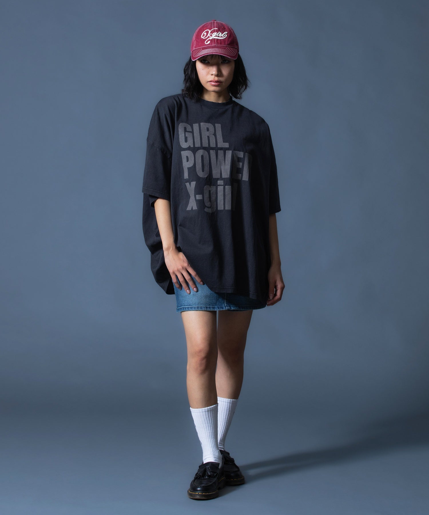 DISTRESSED BIG TEE DRESS