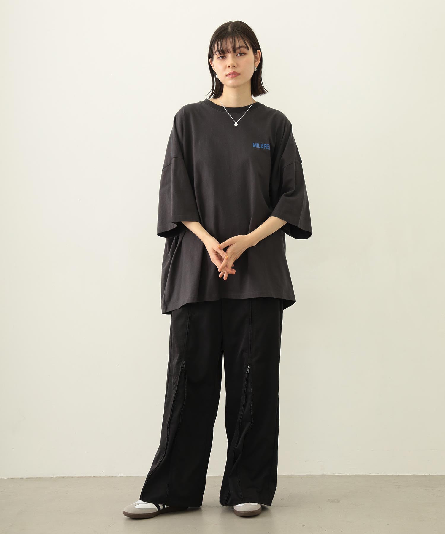 MILKFED. AT HEAVEN27 SUPER BIG S/S TOP