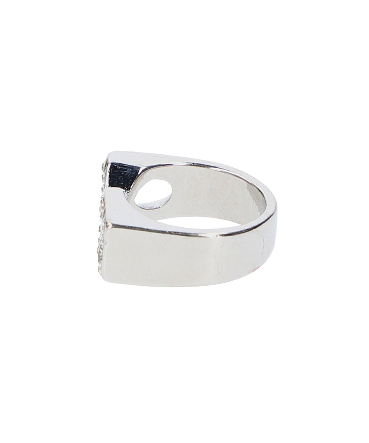 XG EMBLEM RHINESTONE RING