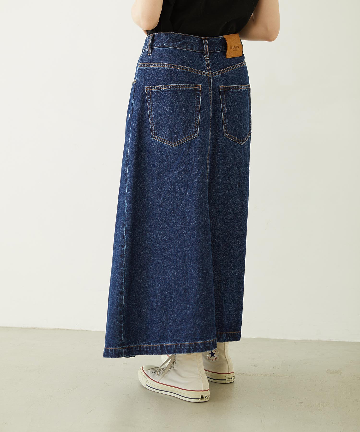 ASYMMETRICAL LONG SKIRT