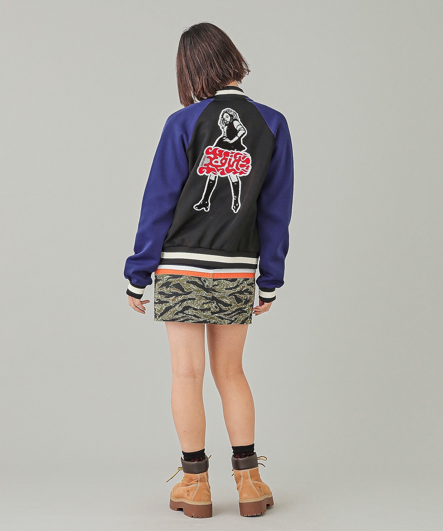 X-girl x HYSTERIC GLAMOUR TRACK JACKET