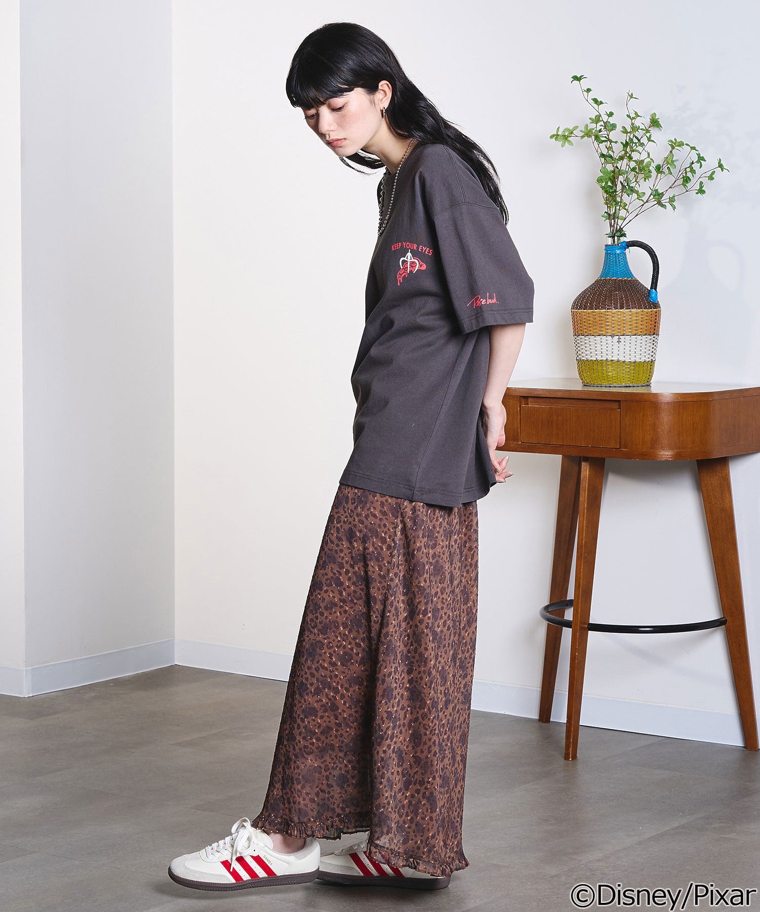 model:163cm 着用サイズ:M